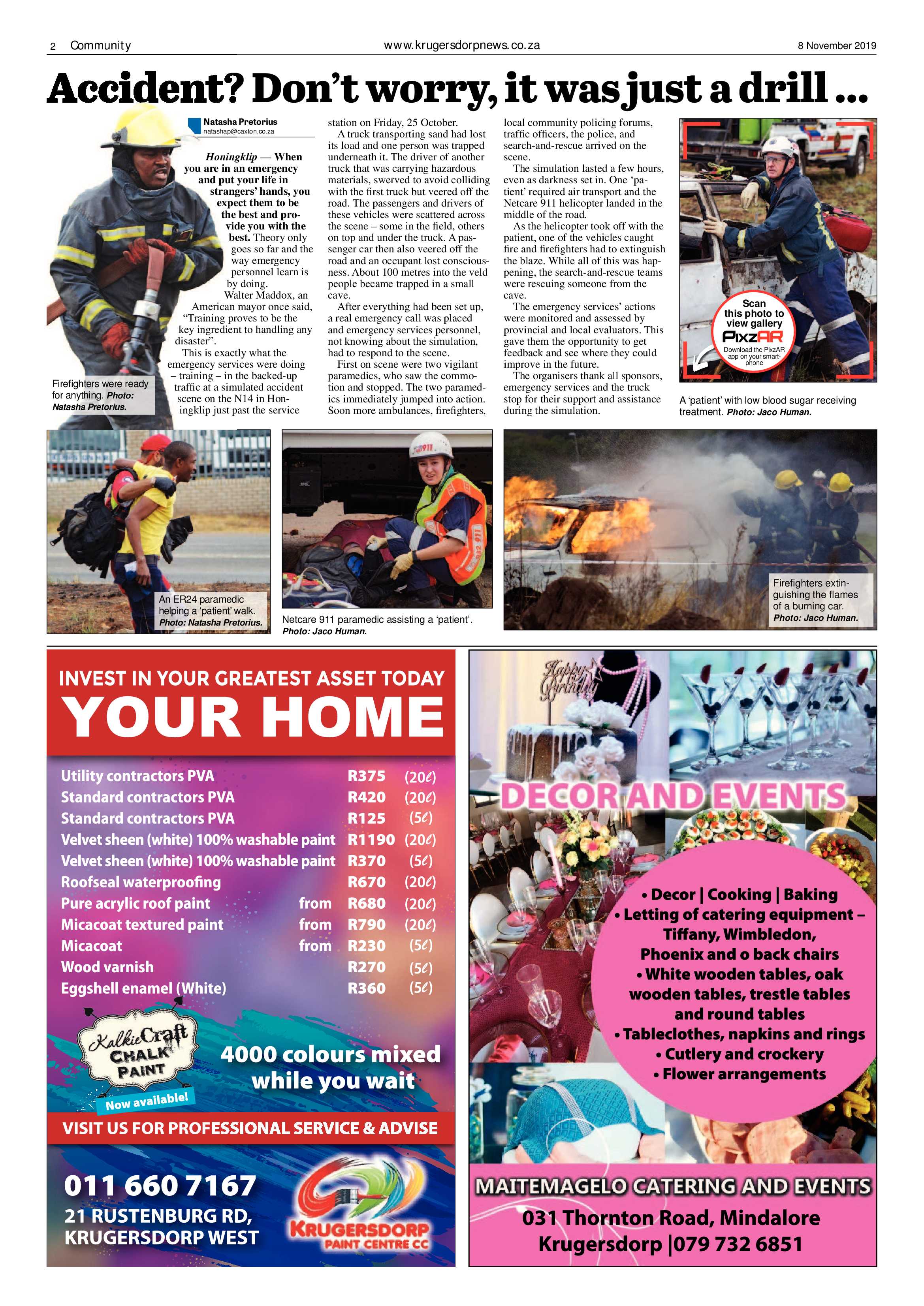 Krugersdorp News 8 November 2019 page 2