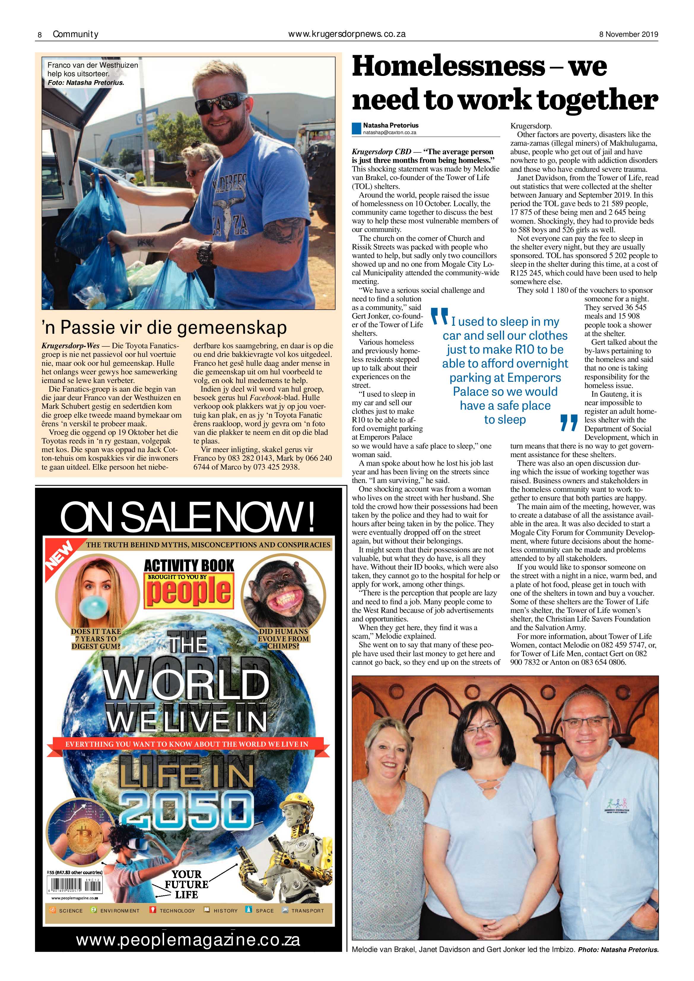 Krugersdorp News 8 November 2019 page 8