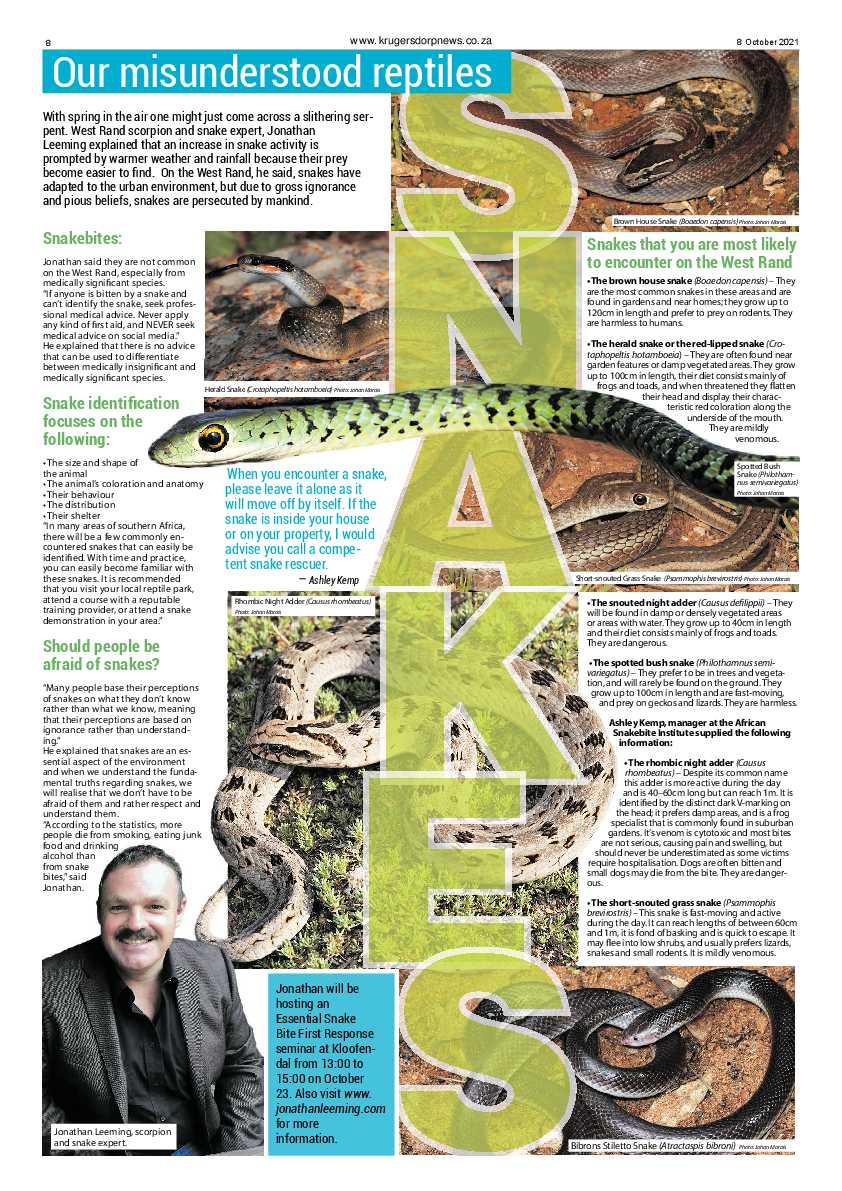 Krugersdorp News 8 October 2021 page 8