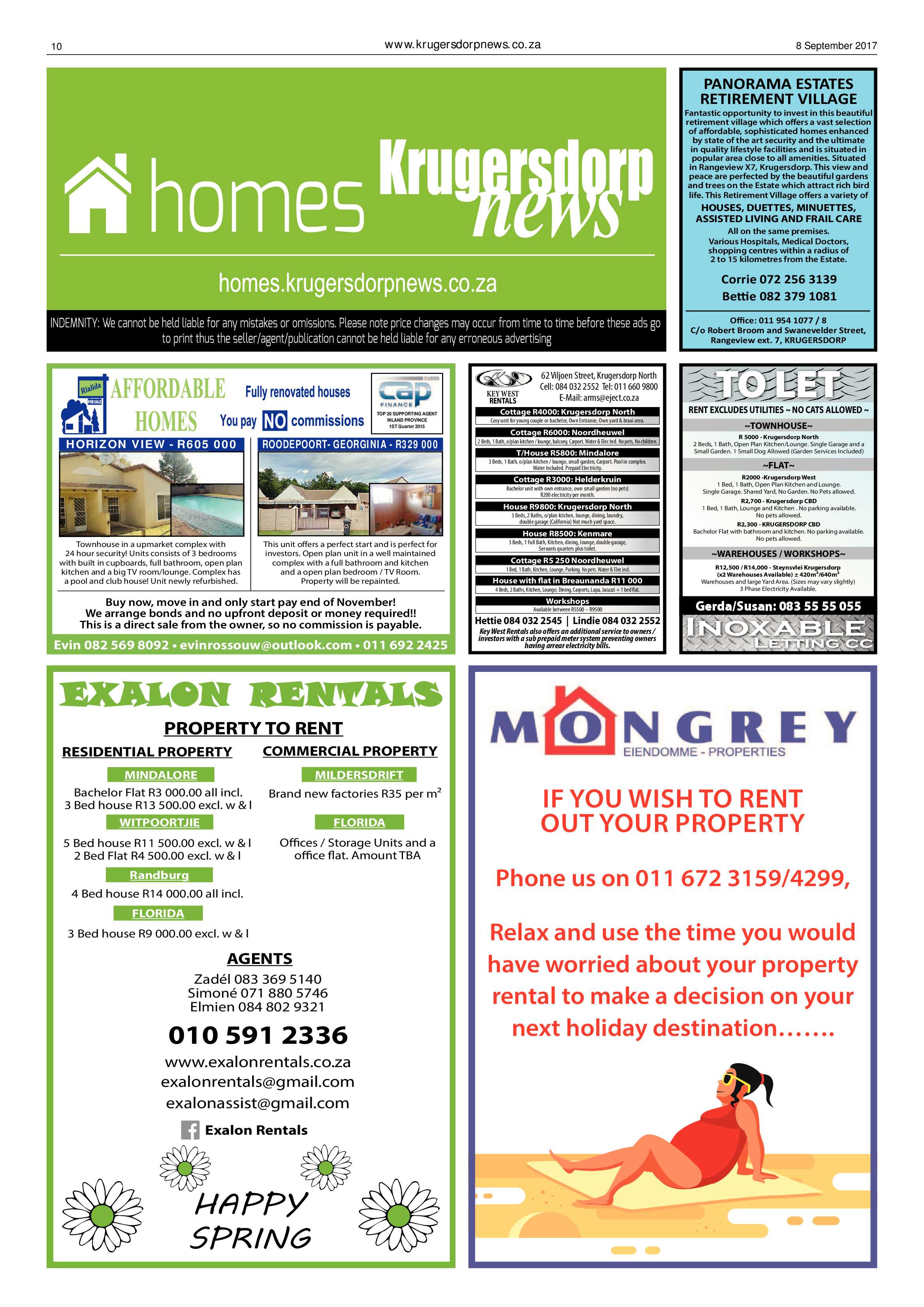 Krugersdorp News 8 September 2017 page 10