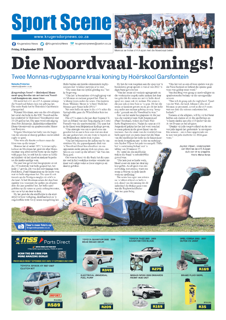 Krugersdorp News 8 September 2023 page 12