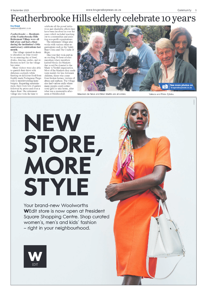 Krugersdorp News 8 September 2023 page 5