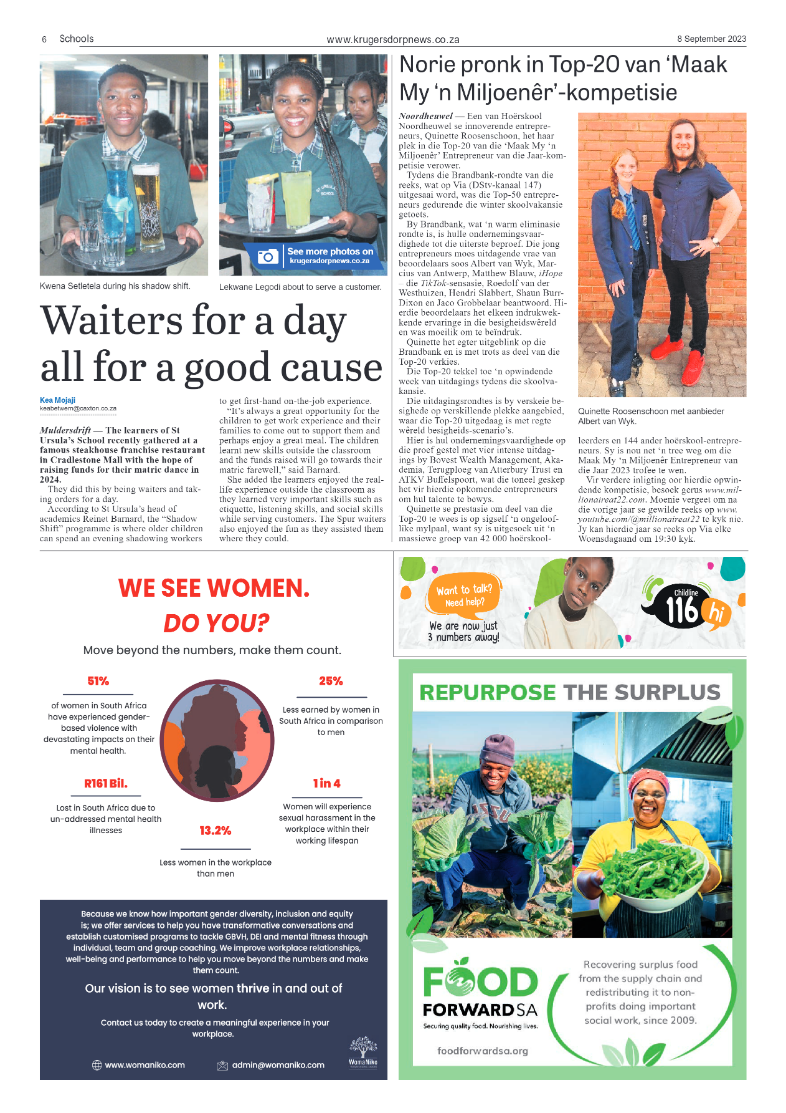 Krugersdorp News 8 September 2023 page 6