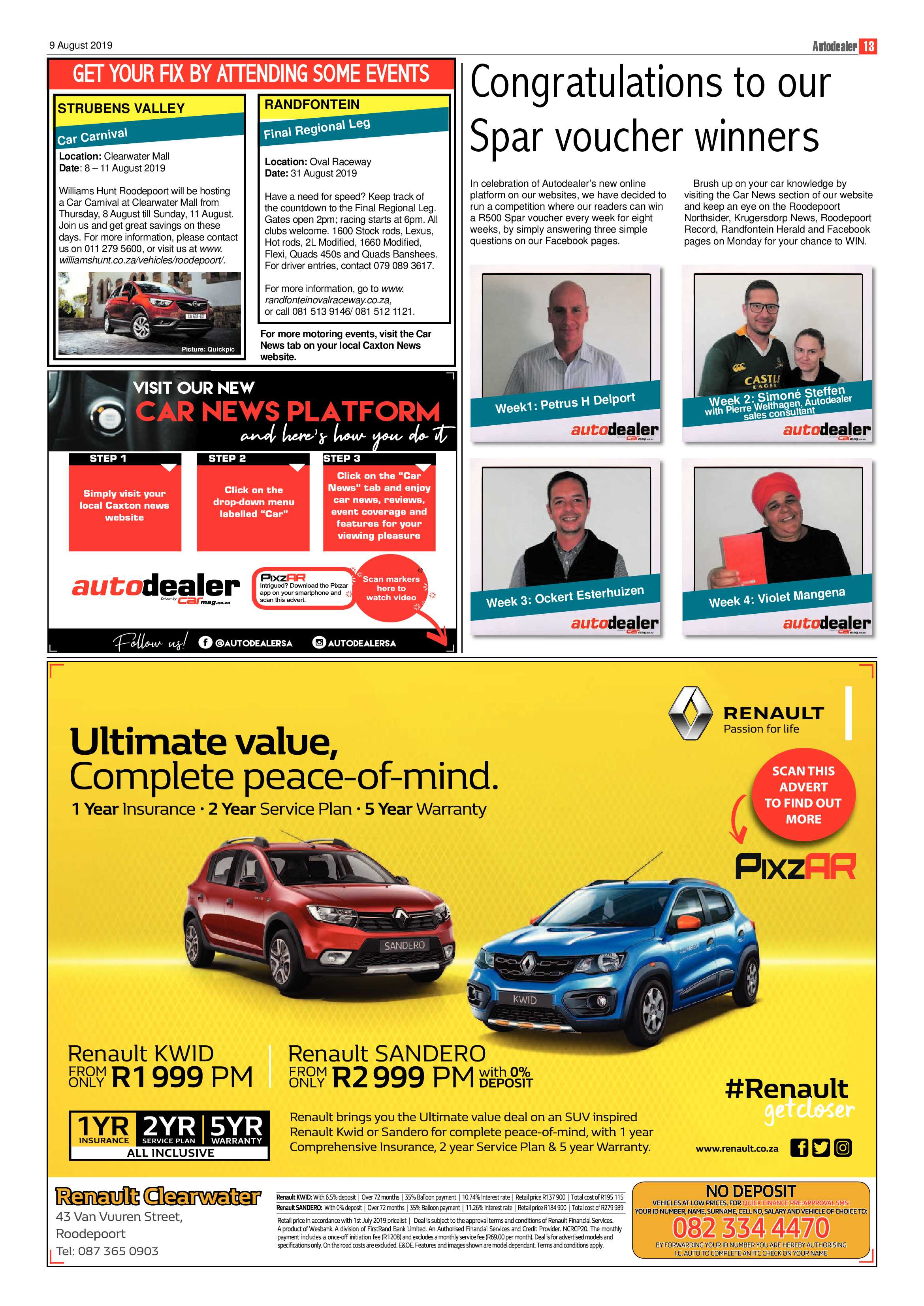 Krugersdorp News 9 August 2019 page 13
