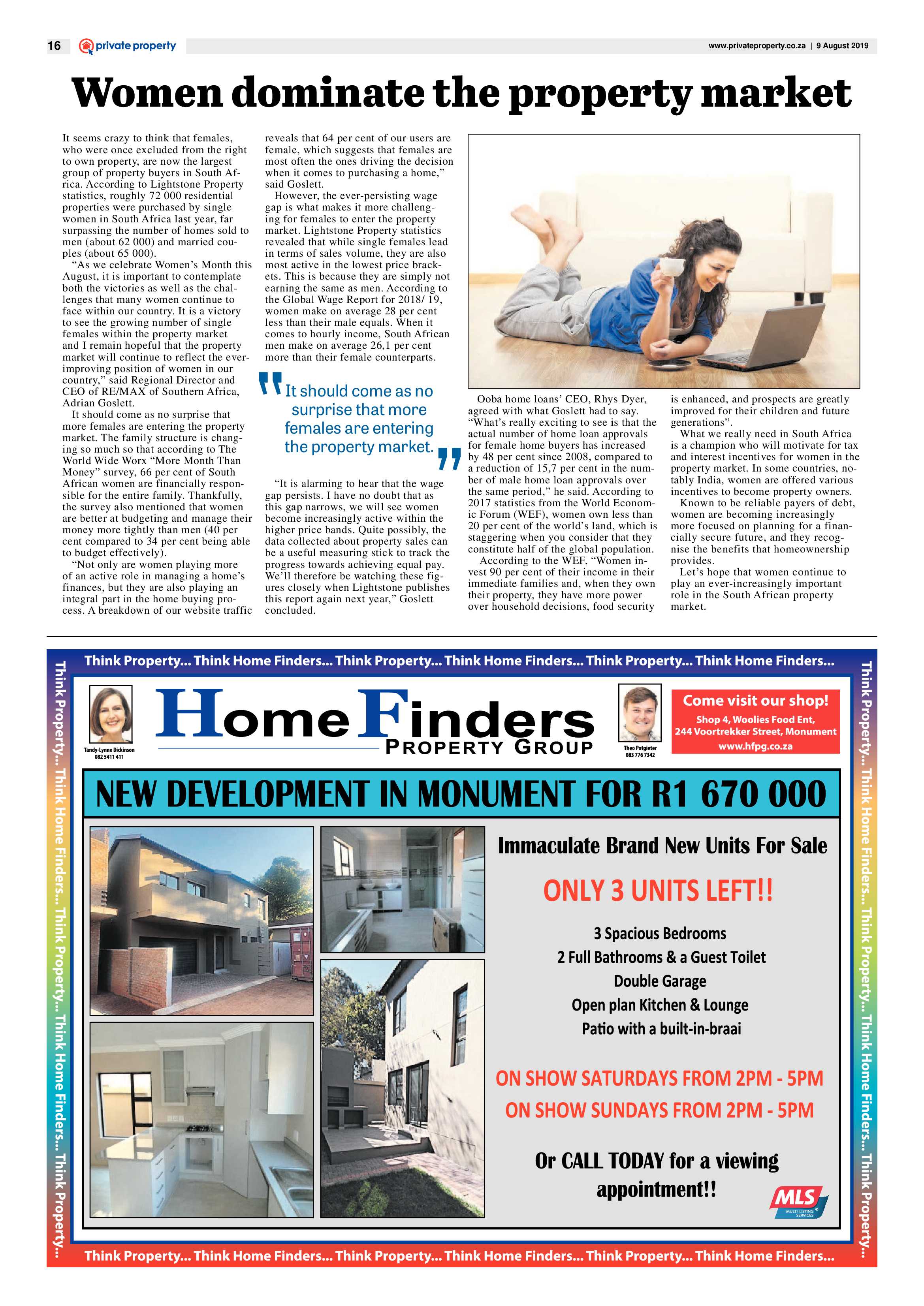 Krugersdorp News 9 August 2019 page 16