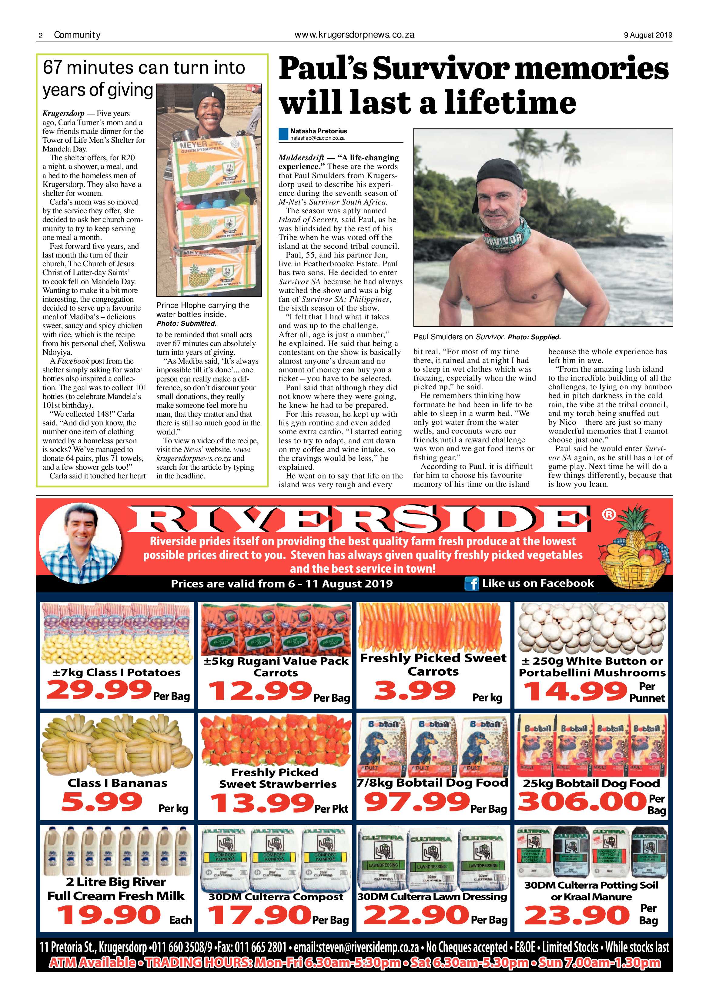 Krugersdorp News 9 August 2019 page 2
