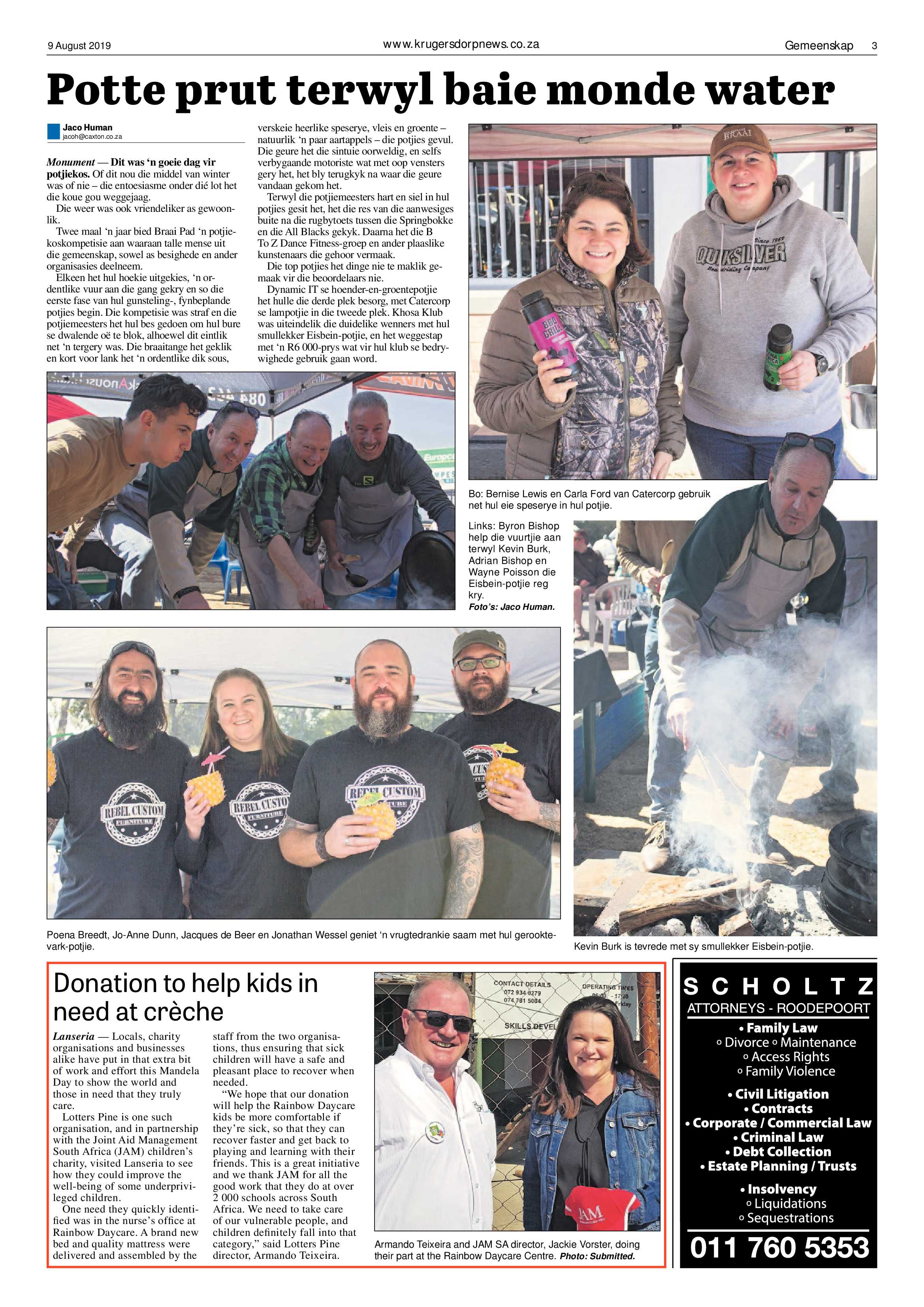 Krugersdorp News 9 August 2019 page 3