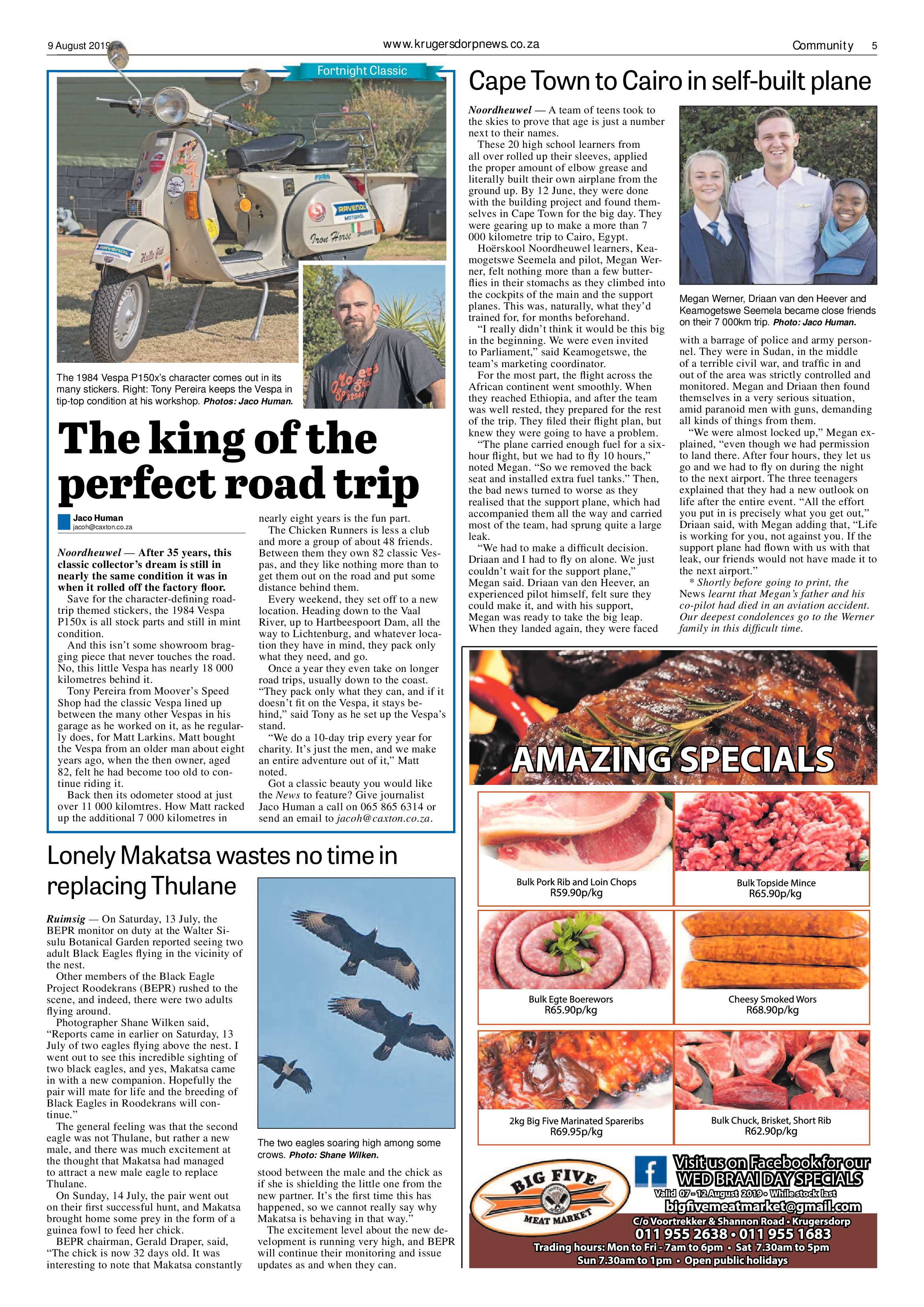 Krugersdorp News 9 August 2019 page 5
