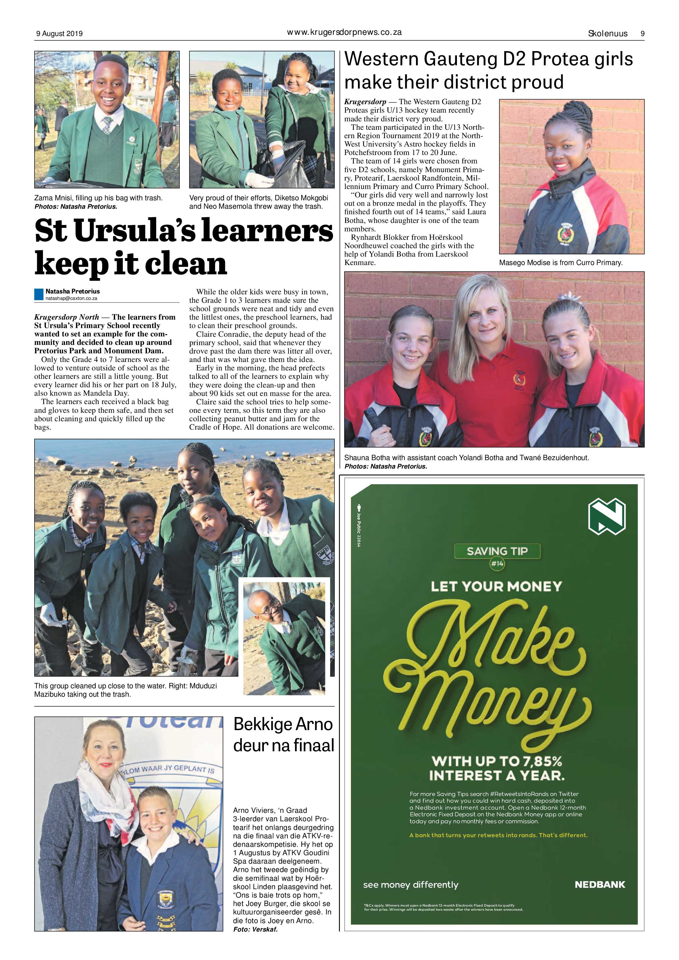Krugersdorp News 9 August 2019 page 9