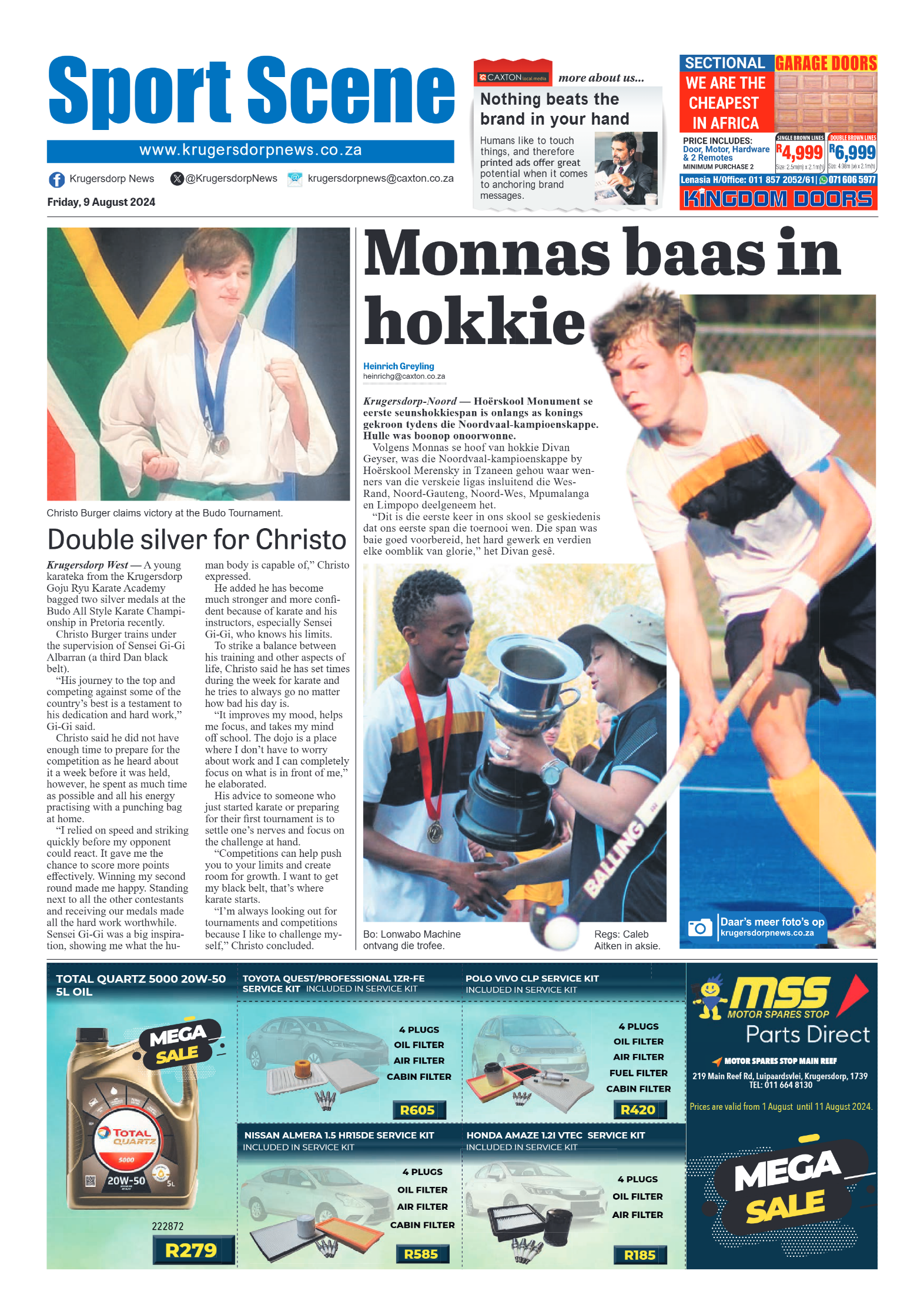 Krugersdorp News 9 August 2024 page 8