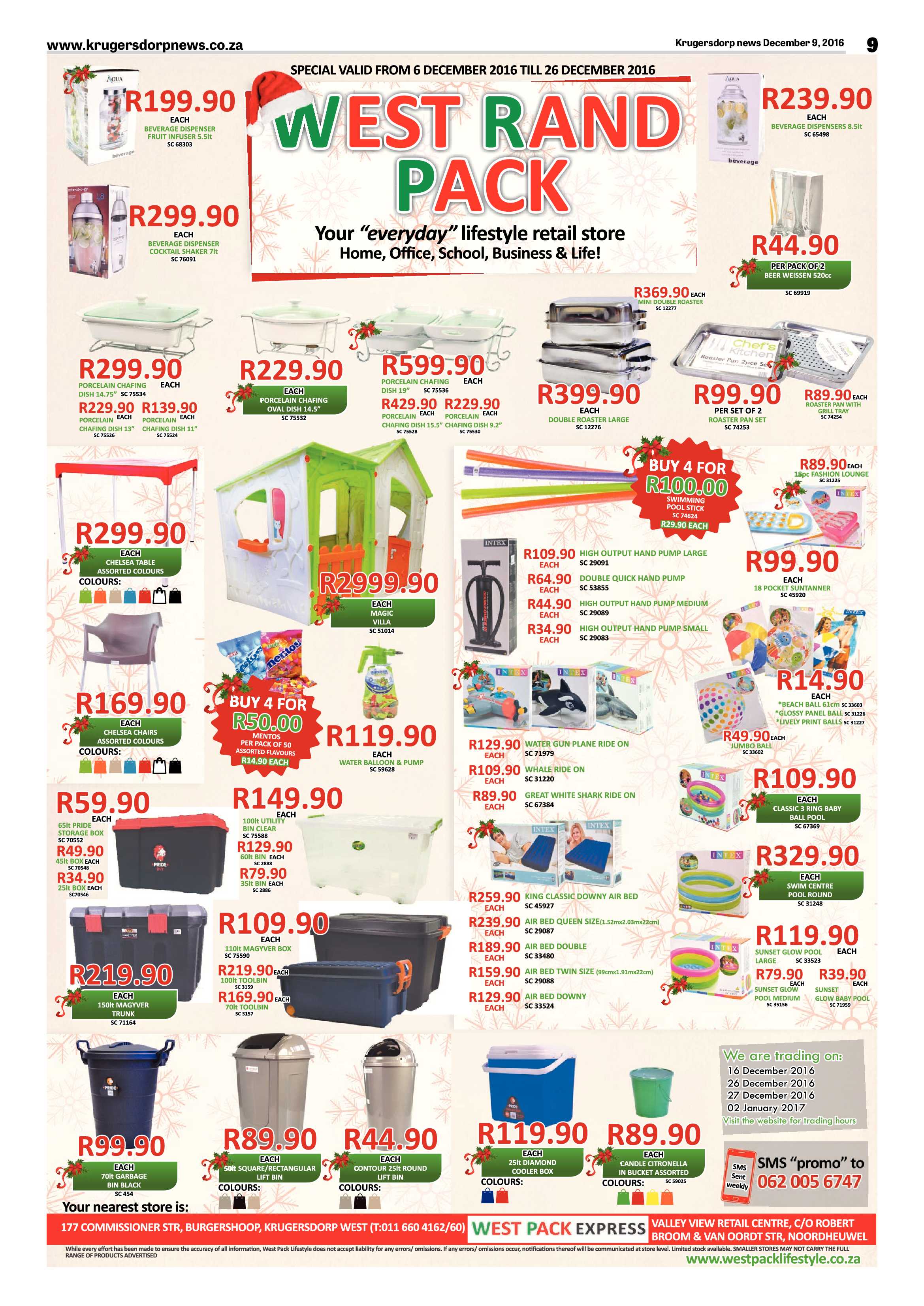 Krugersdorp News 9 December 2016 page 9
