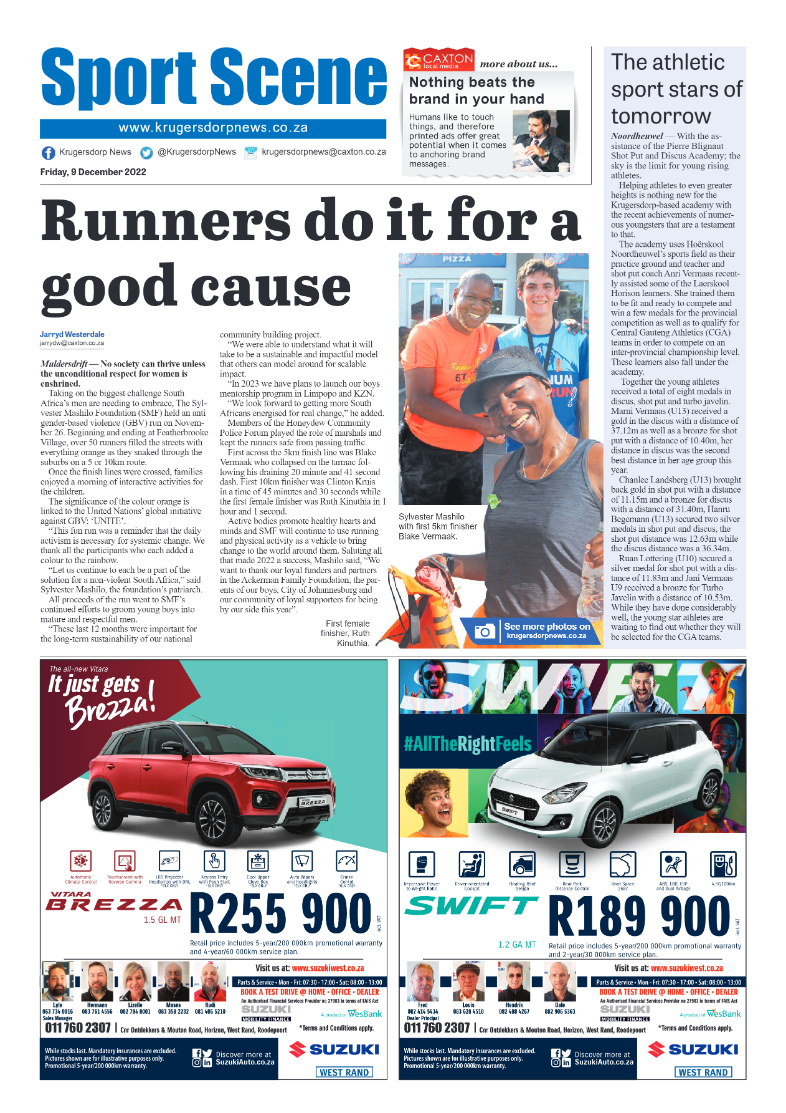 Krugersdorp News 9 December 2022 page 8