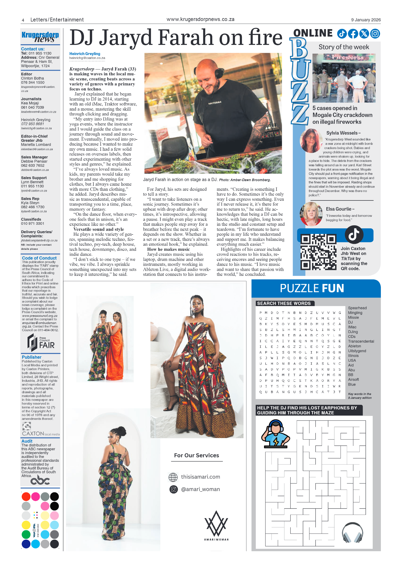Krugersdorp News 9 January 20206 page 4