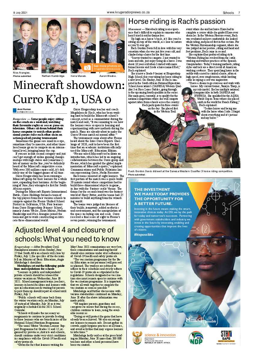 Krugersdorp News 9 July 2021 page 7