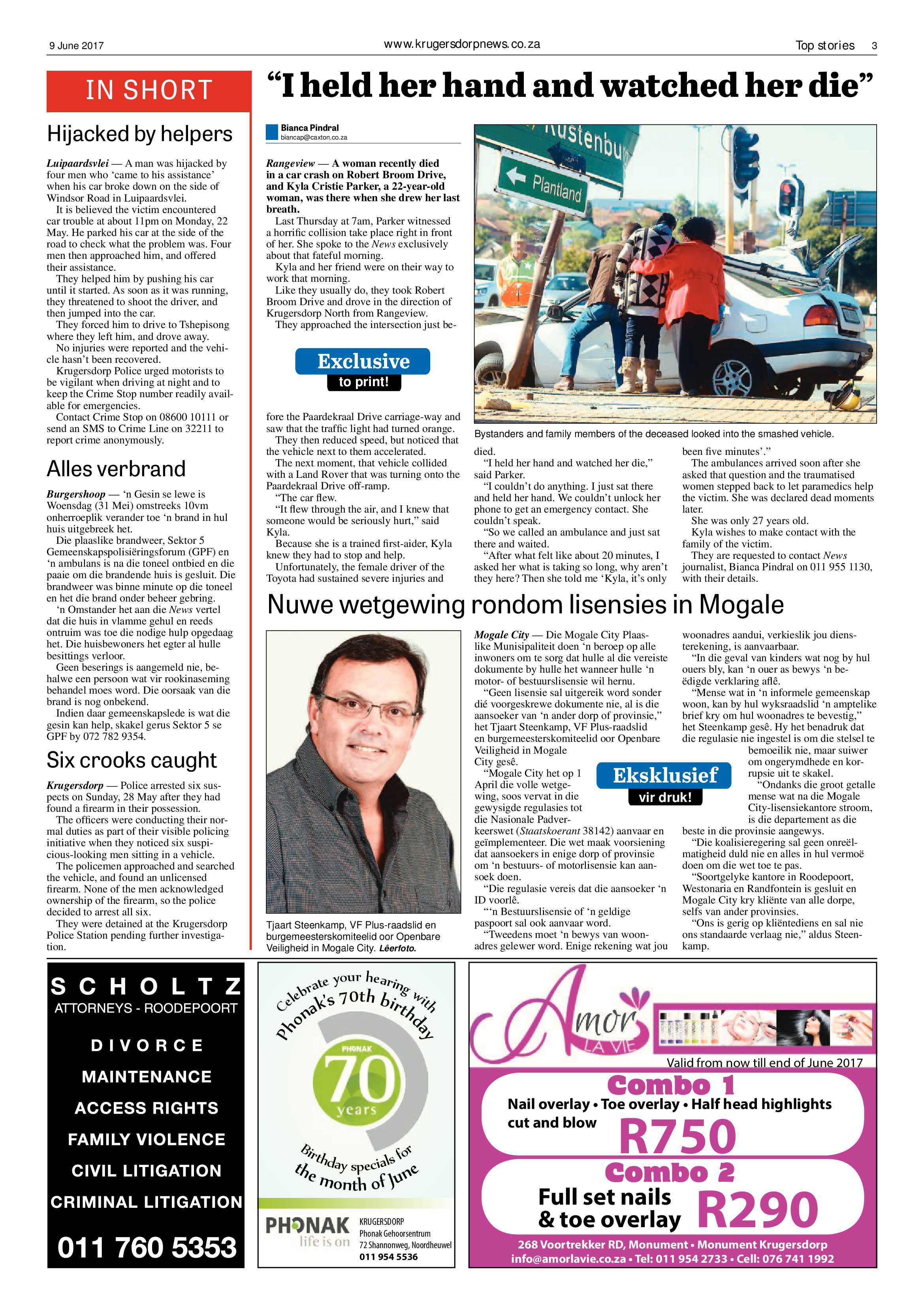 Krugersdorp News 9 June 2017 page 3