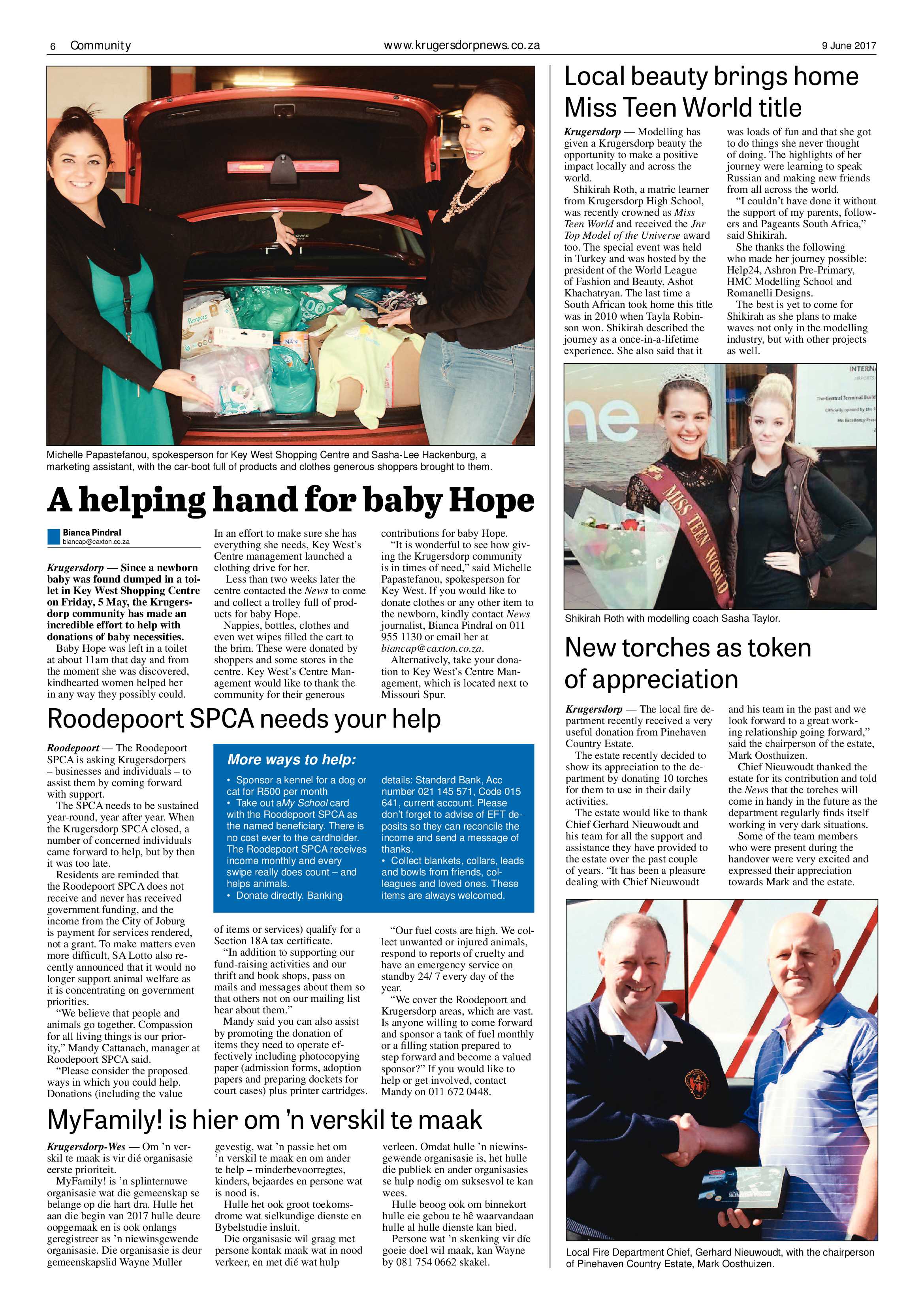 Krugersdorp News 9 June 2017 page 6
