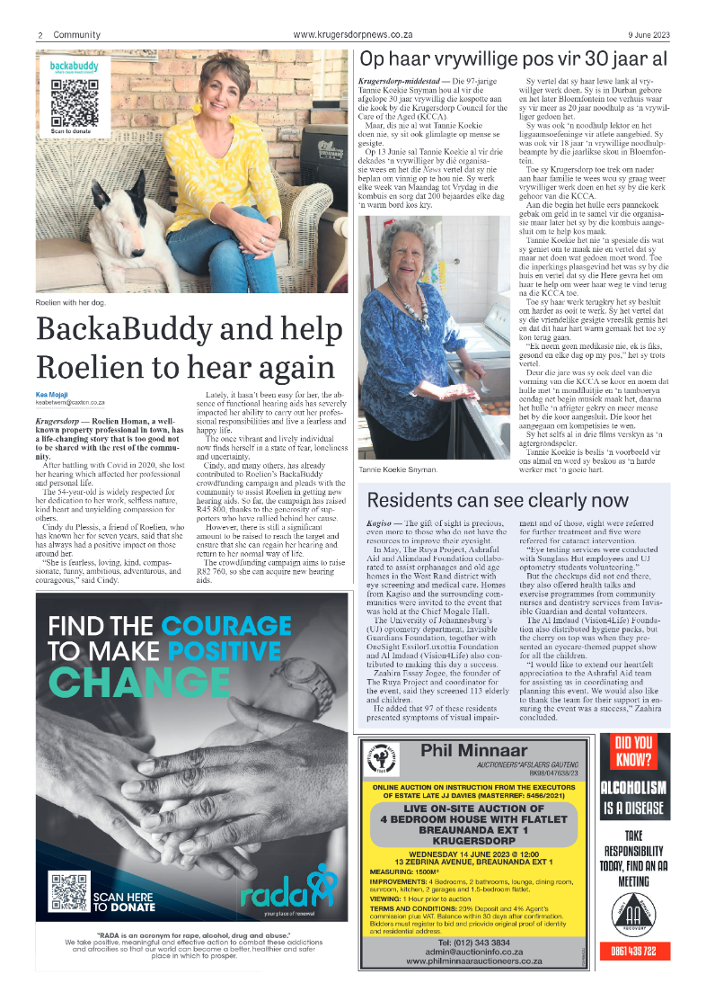 Kruguersdorp News 9 June 2023 page 2