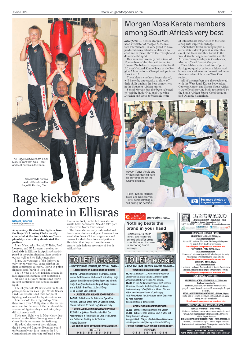 Kruguersdorp News 9 June 2023 page 7