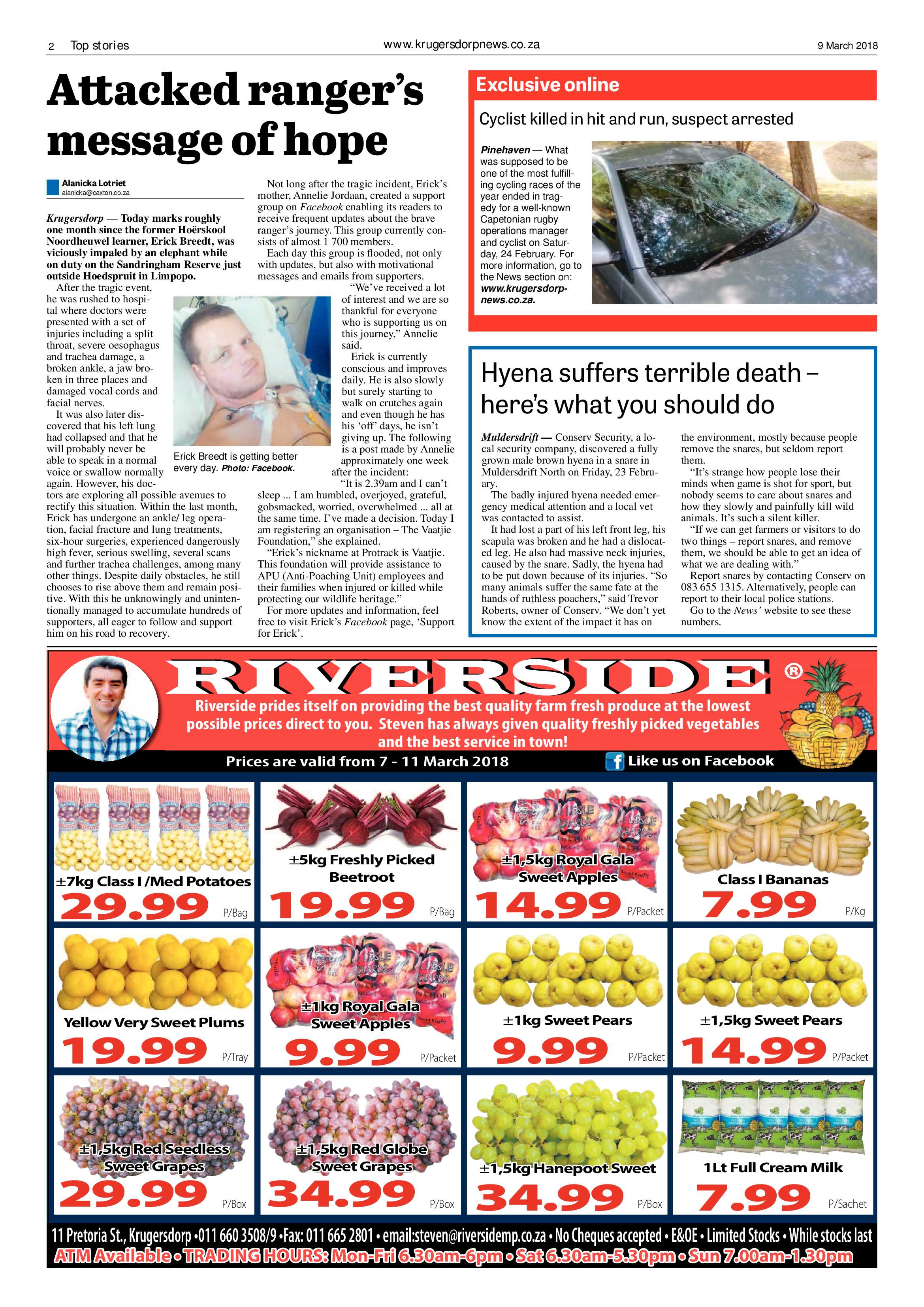 Krugersdorp News 9 March 2018 page 2