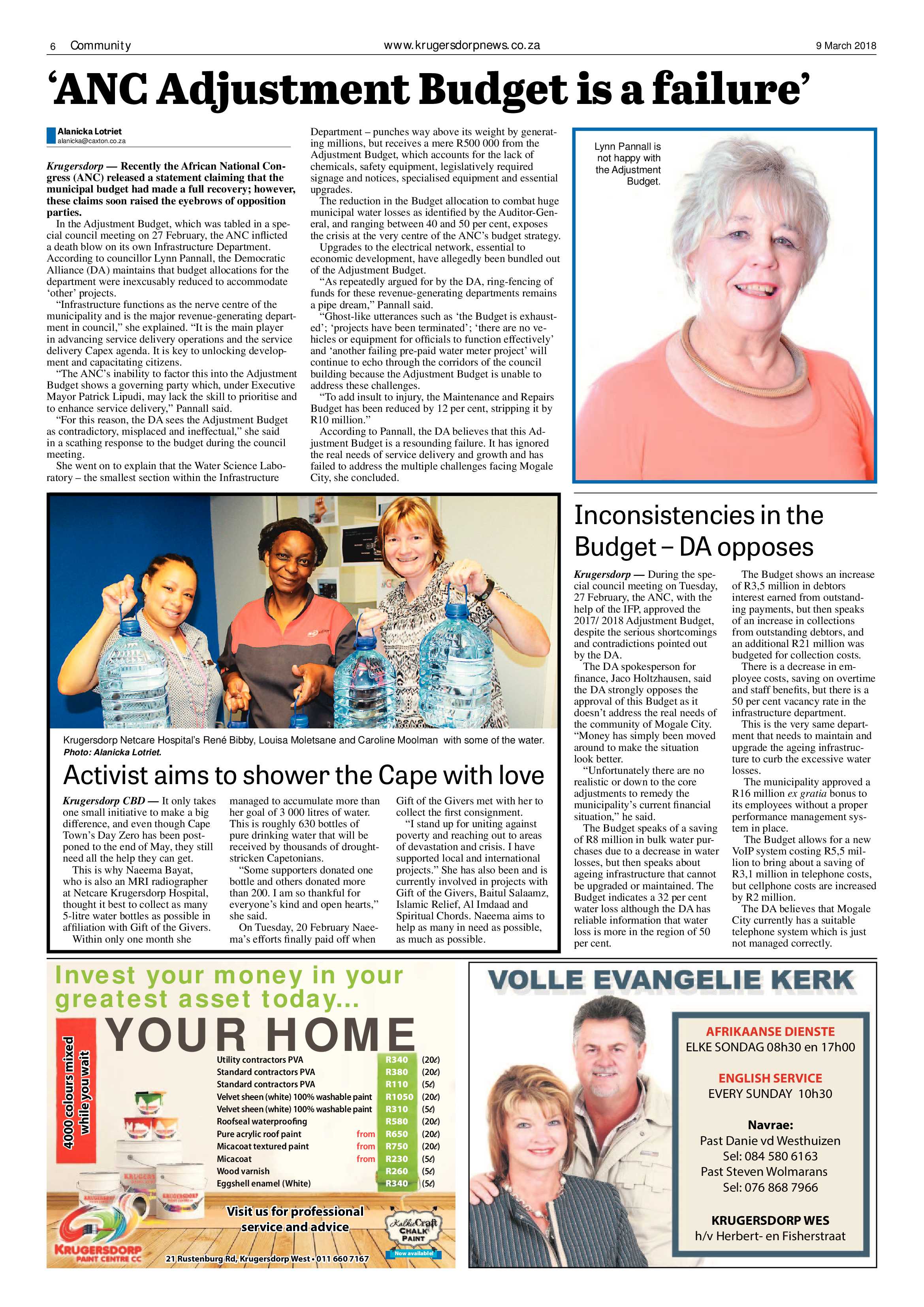 Krugersdorp News 9 March 2018 page 6