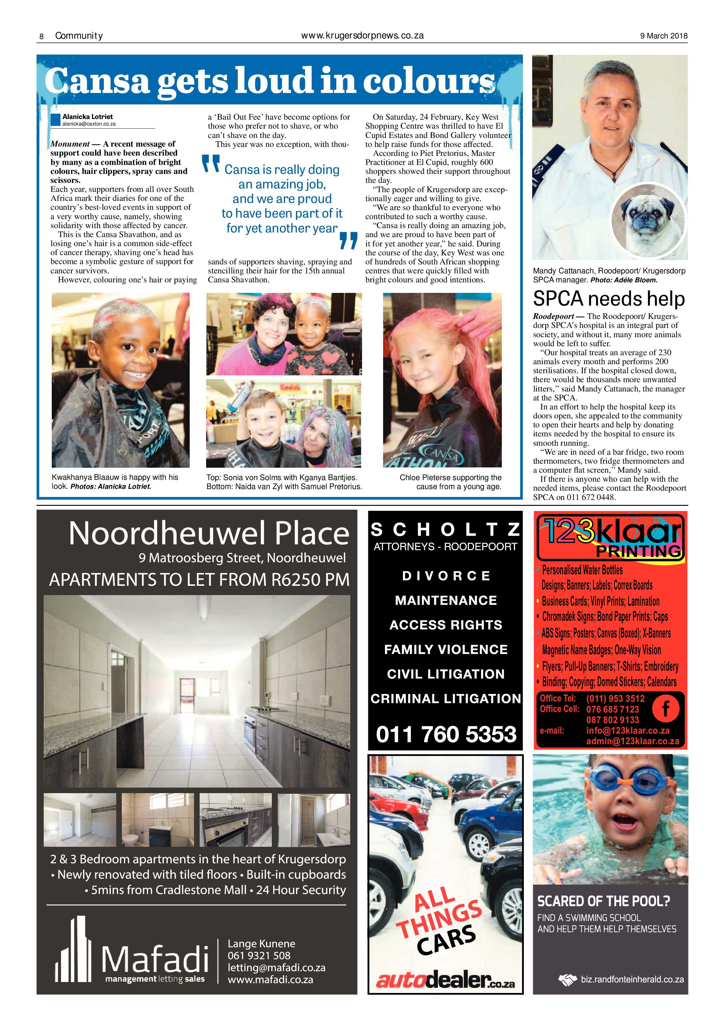 Krugersdorp News 9 March 2018 page 8