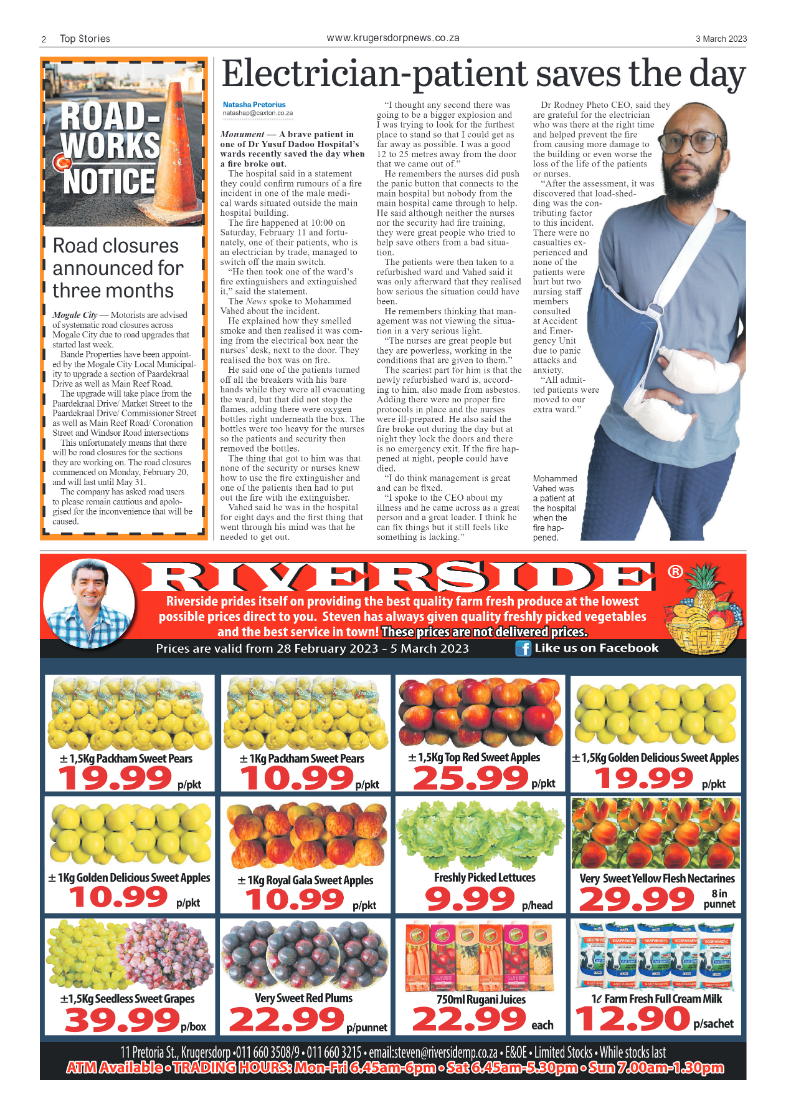 Krugersdorp News 3 March 2023 page 2