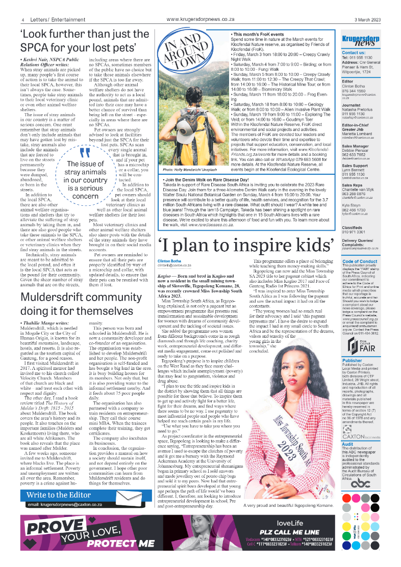 Krugersdorp News 3 March 2023 page 5