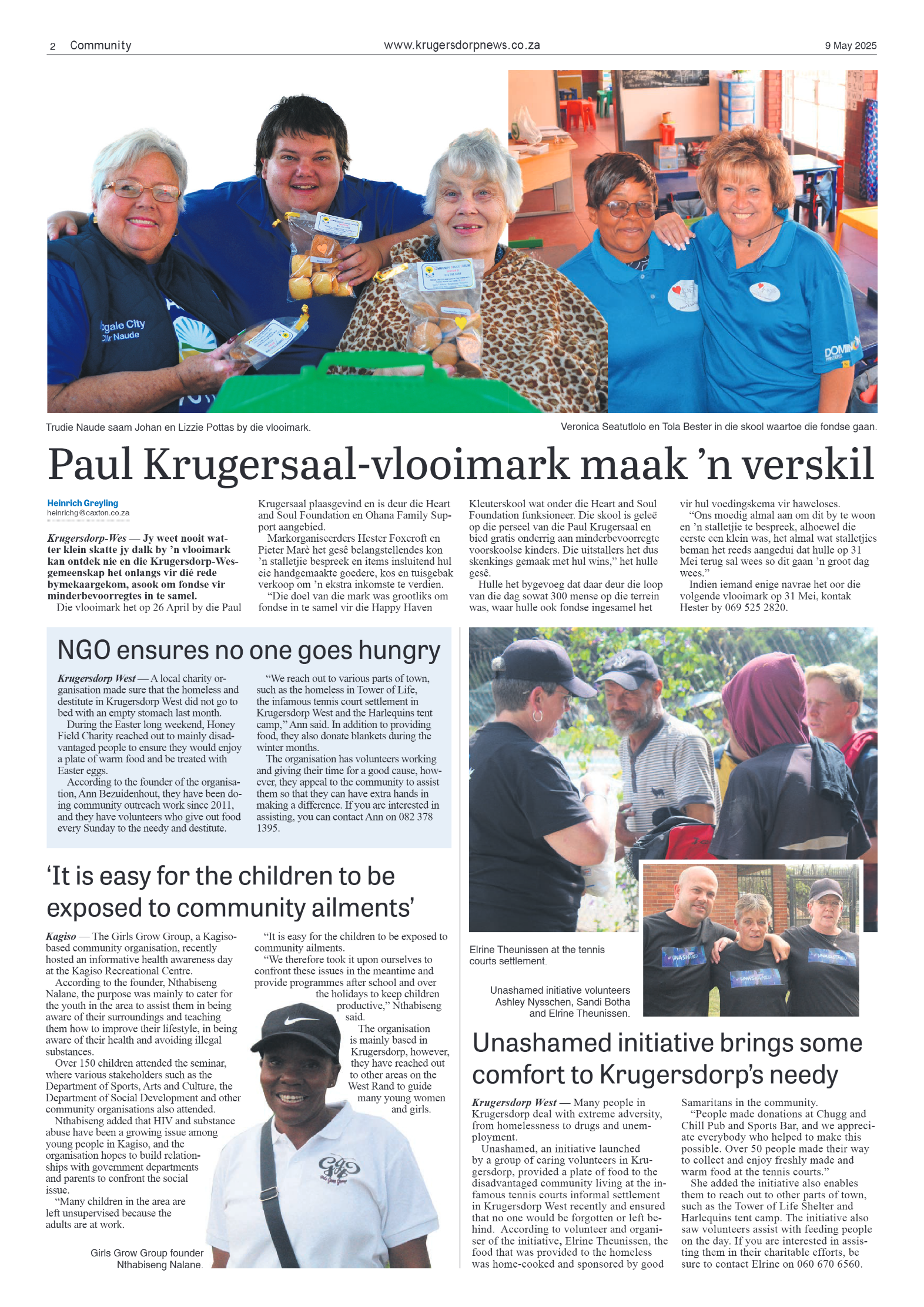 Krugersdorp News 9 May 2025 page 2