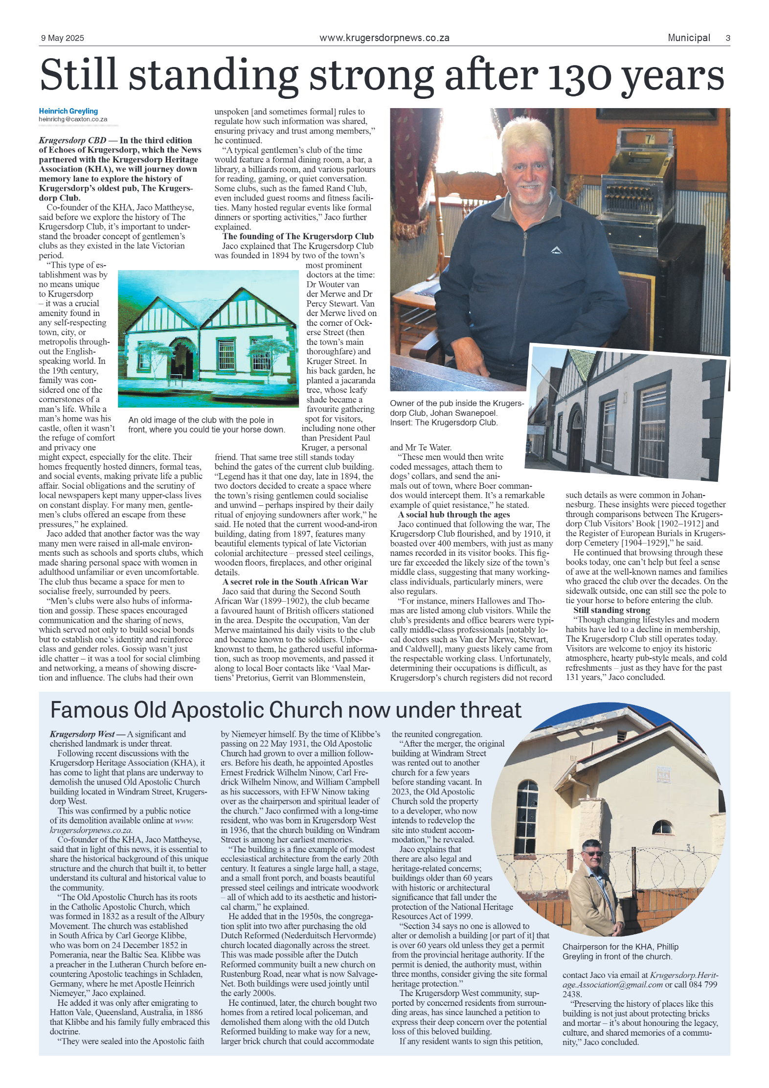 Krugersdorp News 9 May 2025 page 3