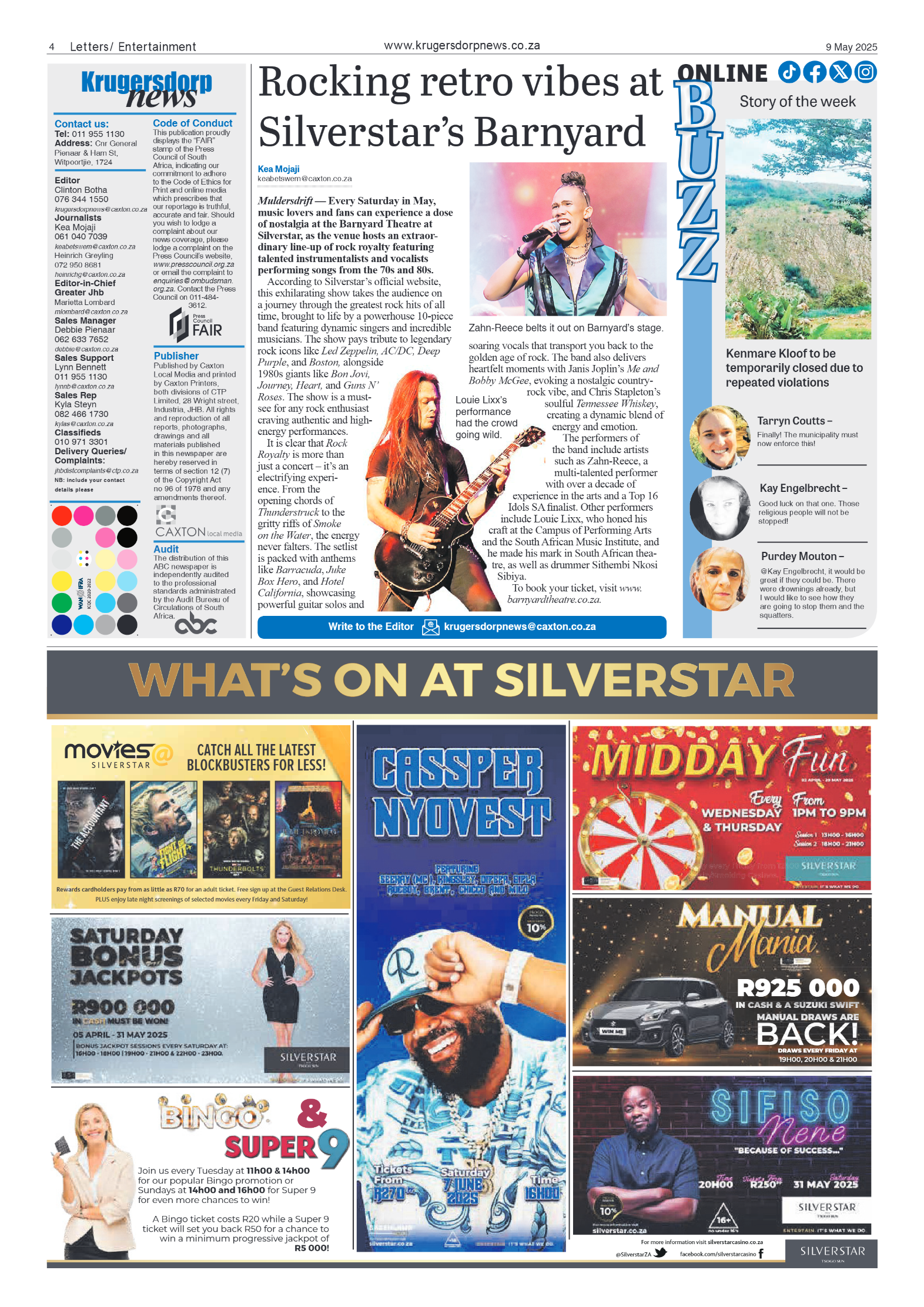 Krugersdorp News 9 May 2025 page 4