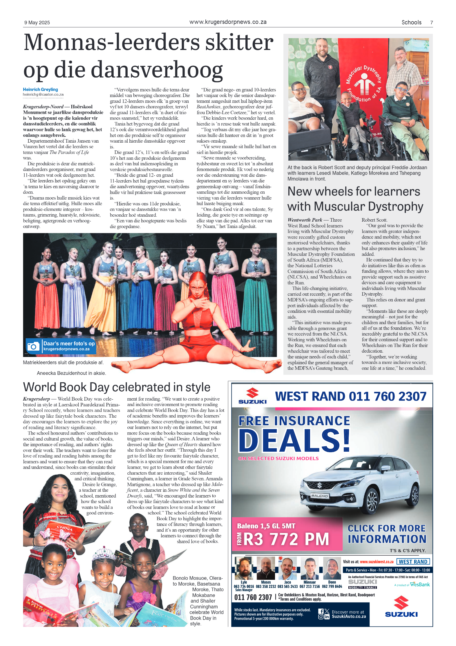 Krugersdorp News 9 May 2025 page 7