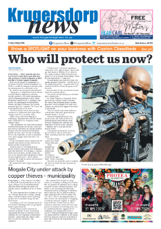 Krugersdorp News 9 May 2025