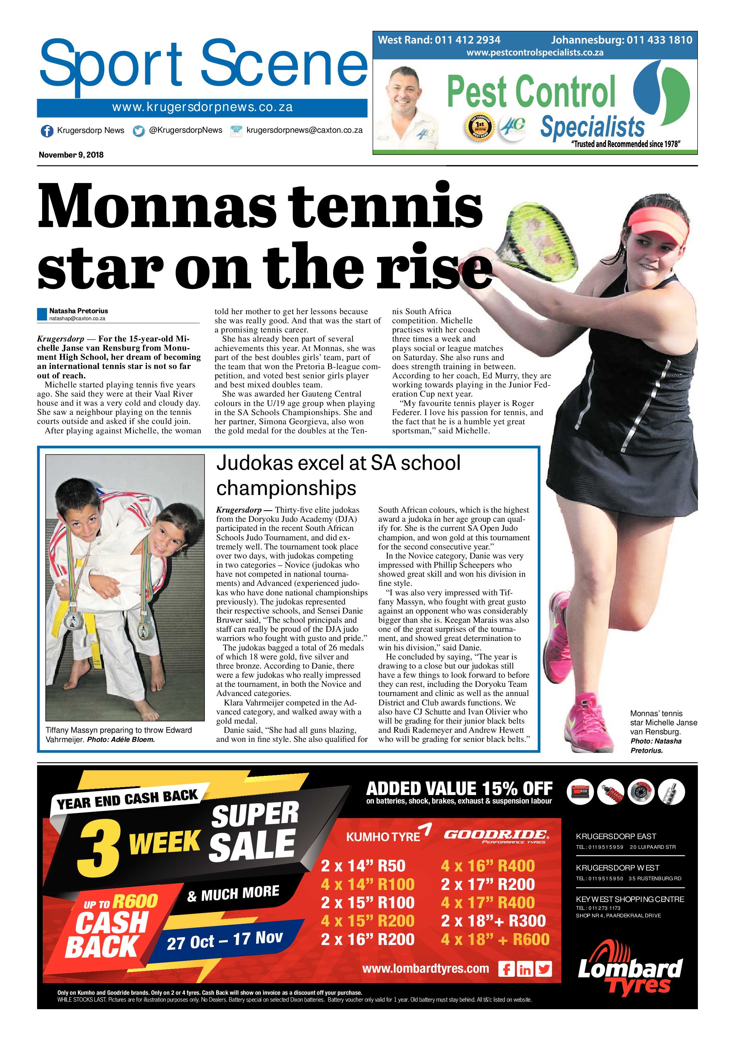 Krugersdorp News 9 November 2018 page 16