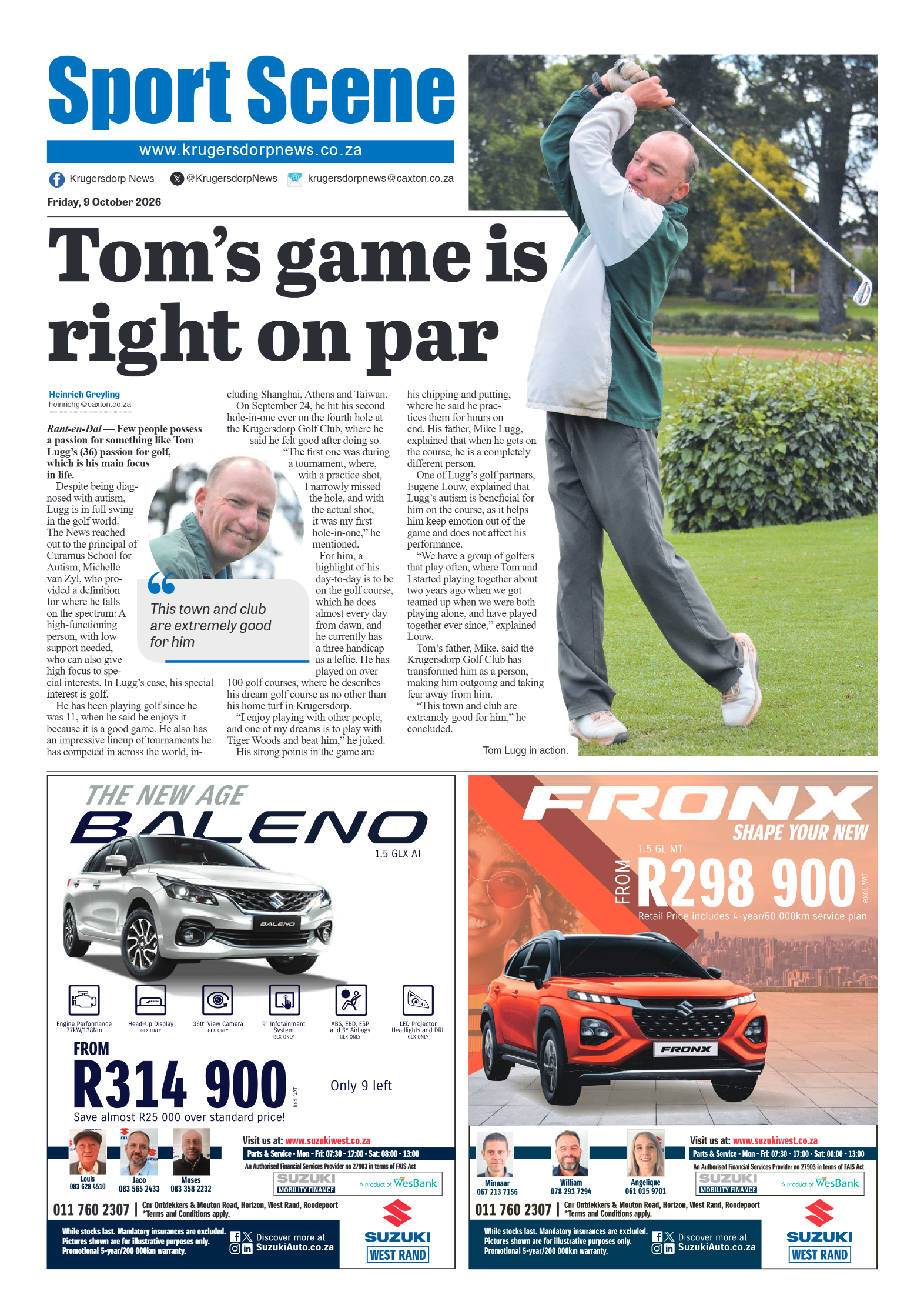 Krugersdorp News 9 October 2026 page 10