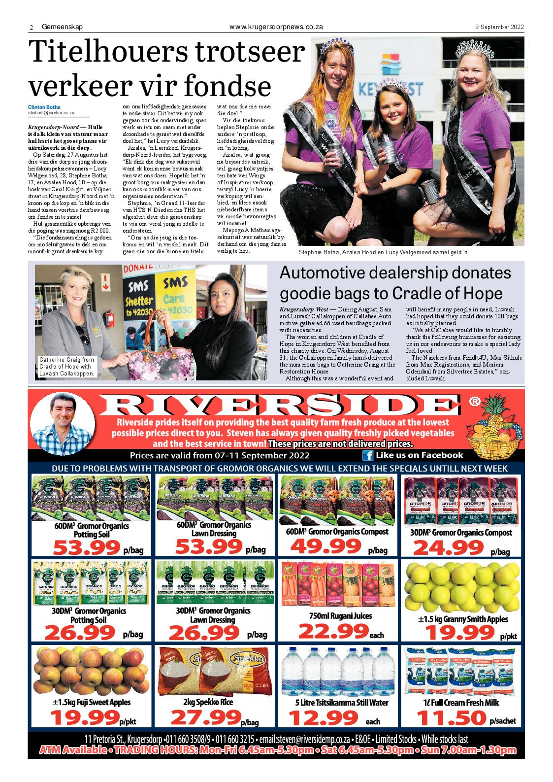 Krugersdorp News 9 September 2022 page 2