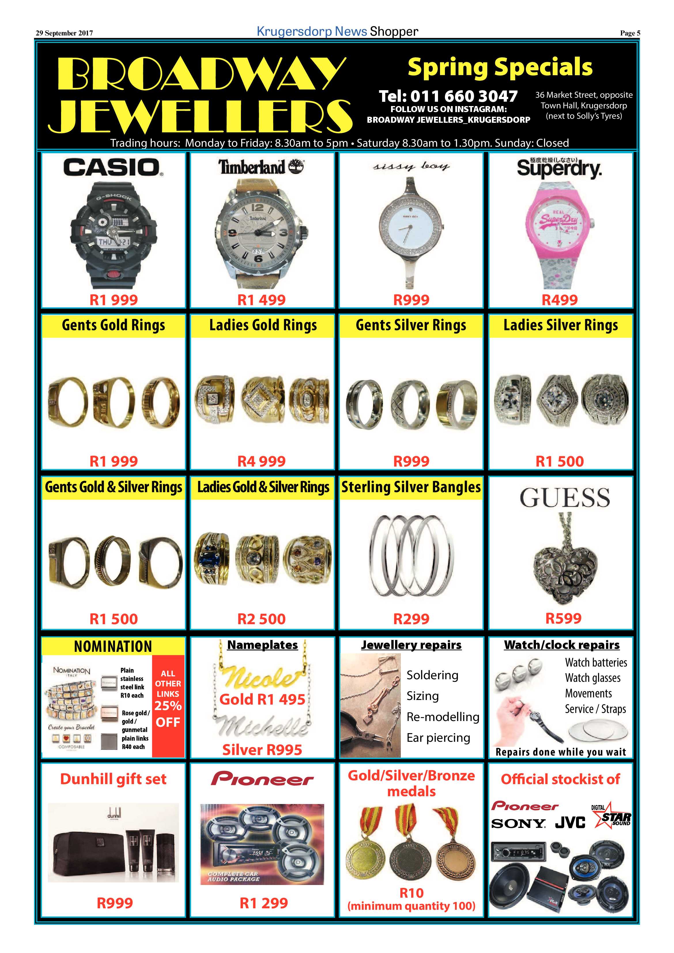 Krugersdorp News Shopper – September 2017 page 5