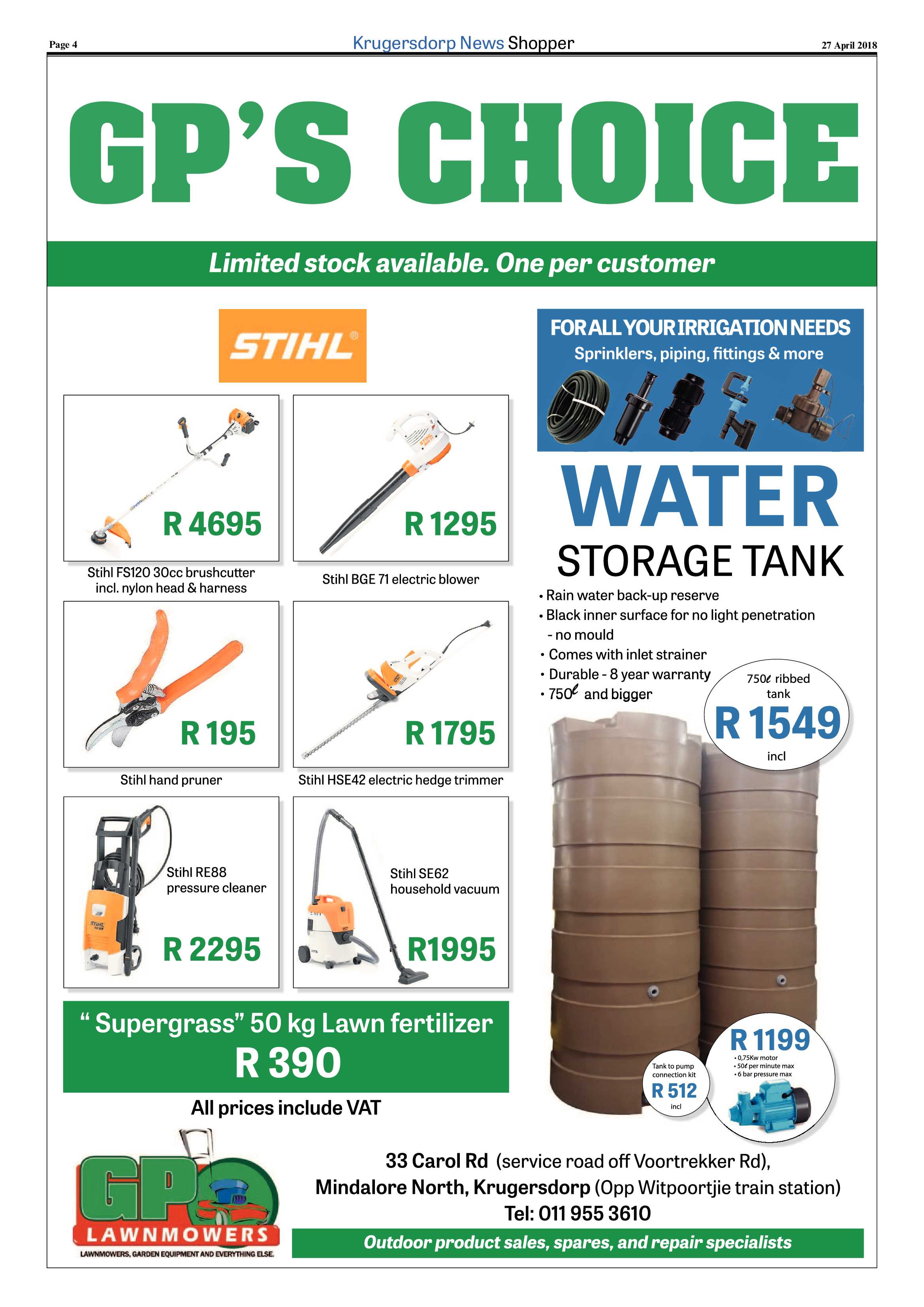 Krugersdorp News Shopper – April 2018 page 4