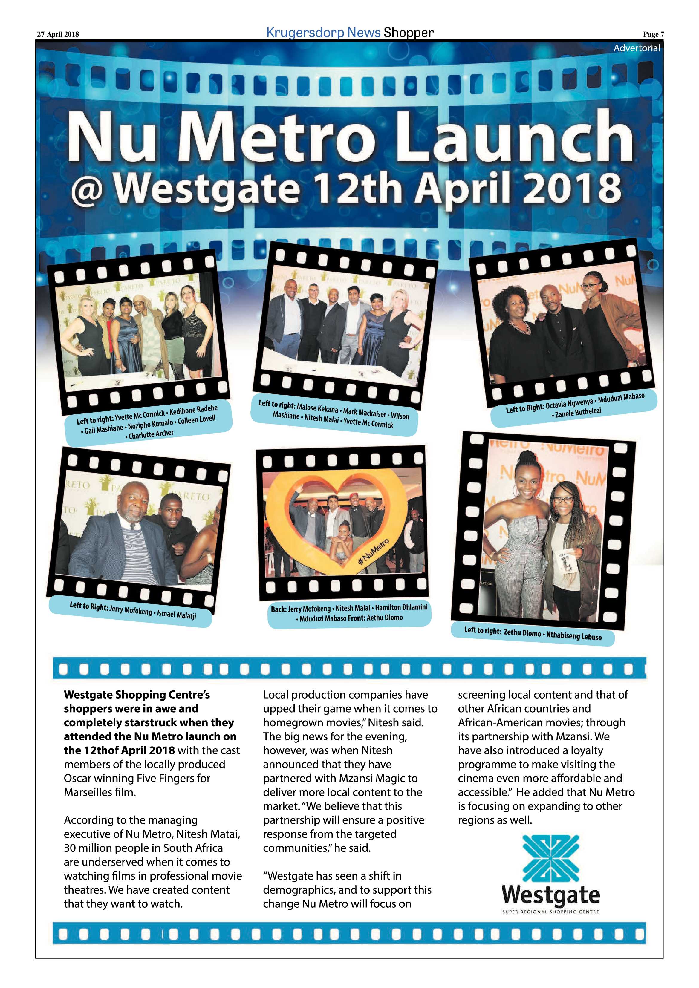 Krugersdorp News Shopper – April 2018 page 7