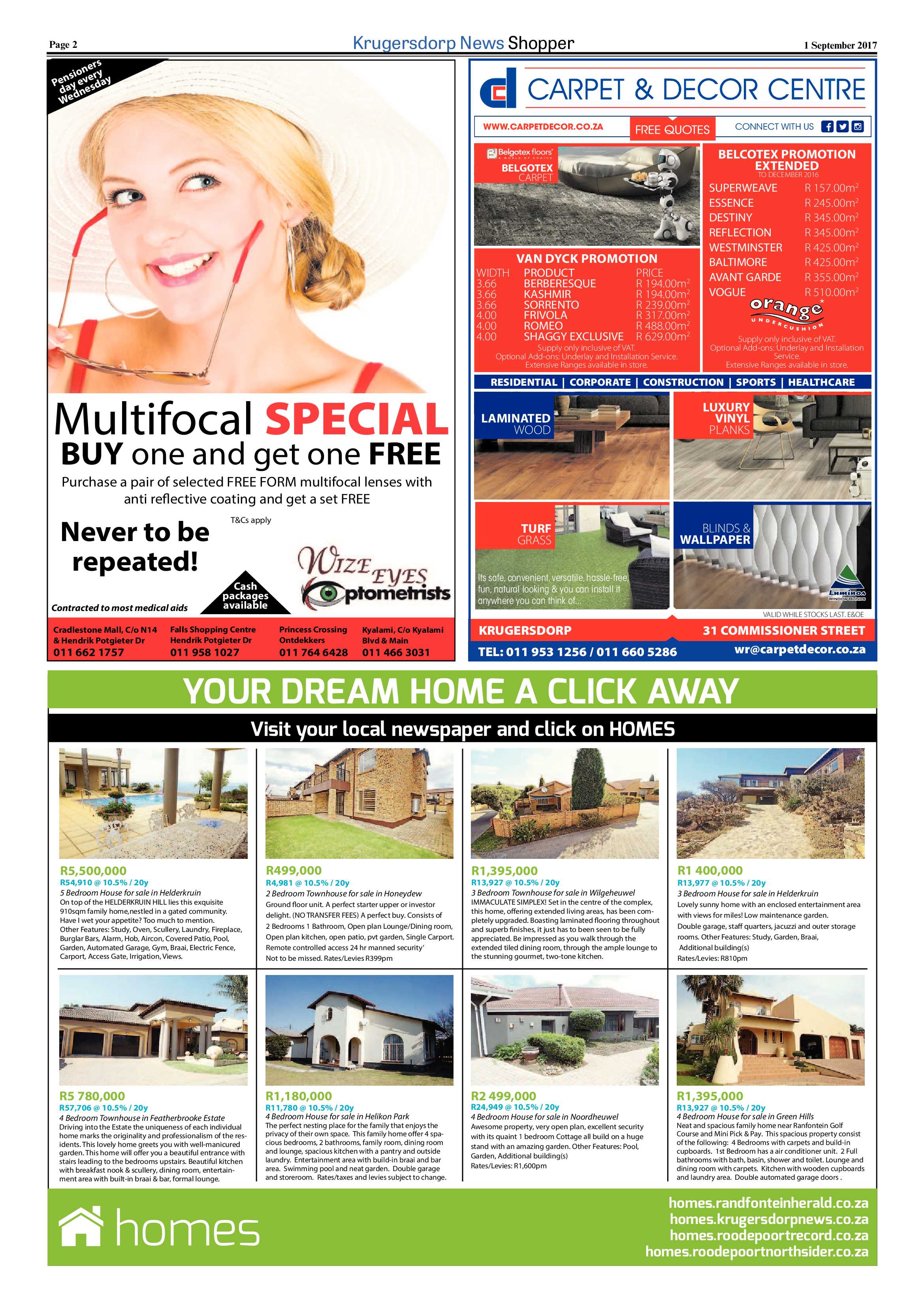 Krugersdorp News Shopper – August 2017 page 2