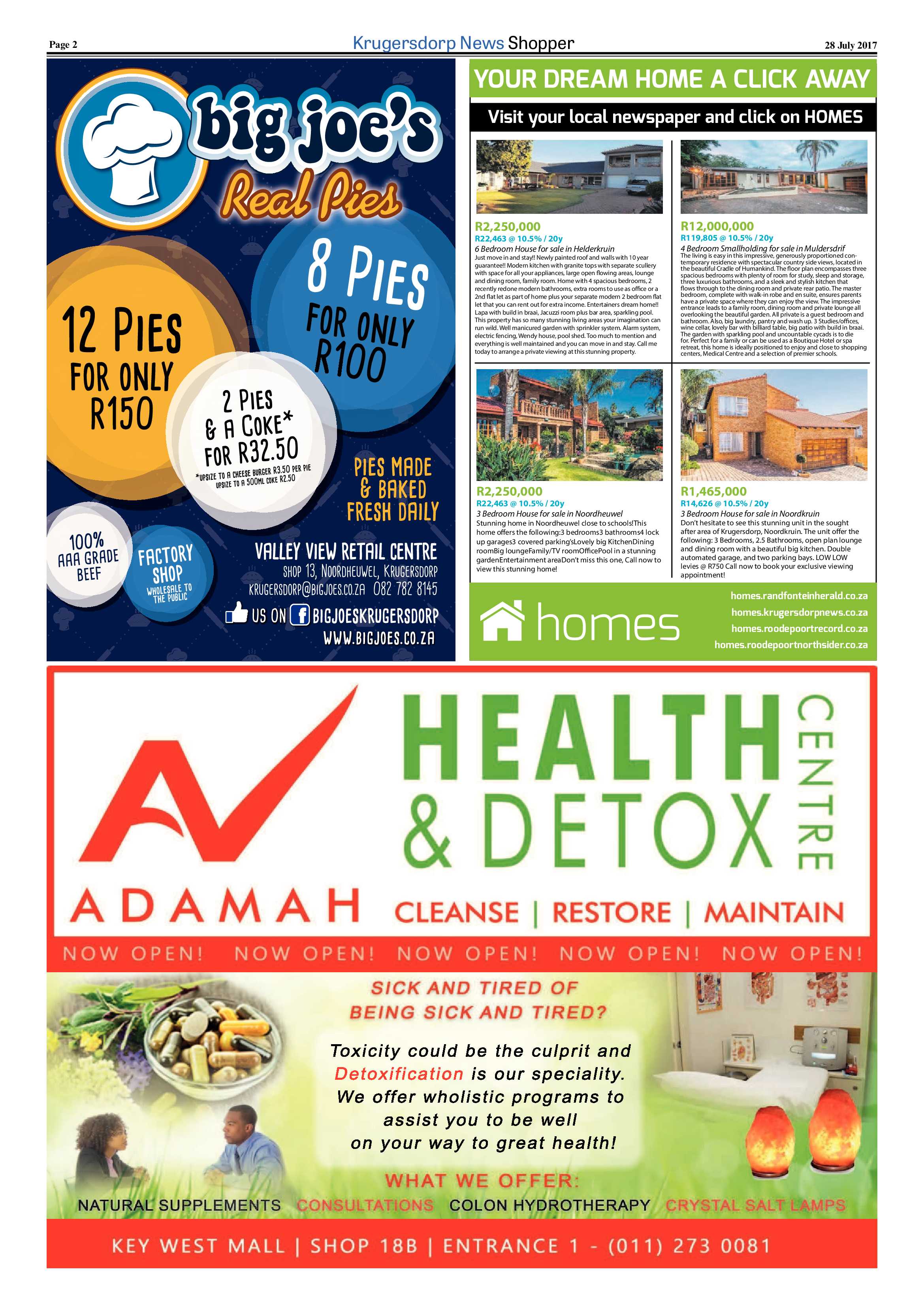 Krugersdorp News Shopper – July 2017 page 2