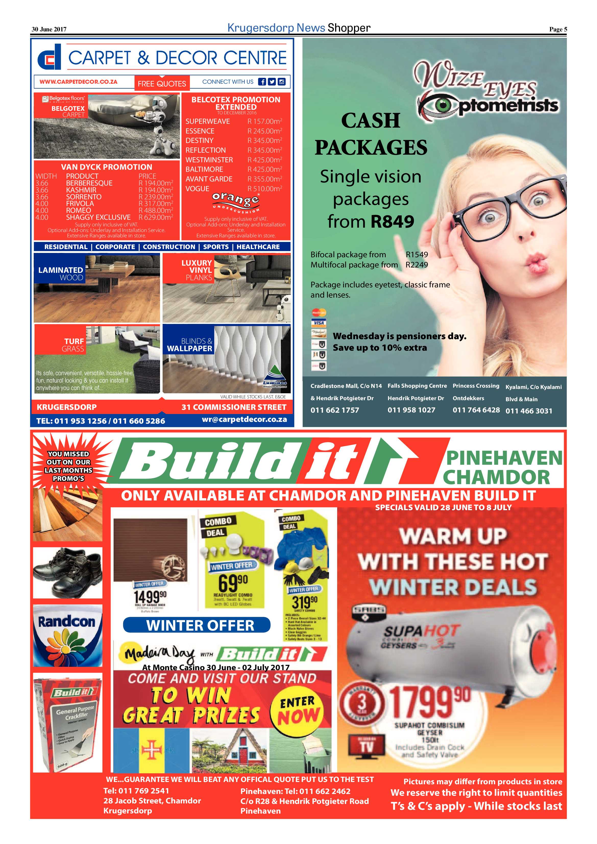 Krugersdorp News Shopper – June 2017 page 5