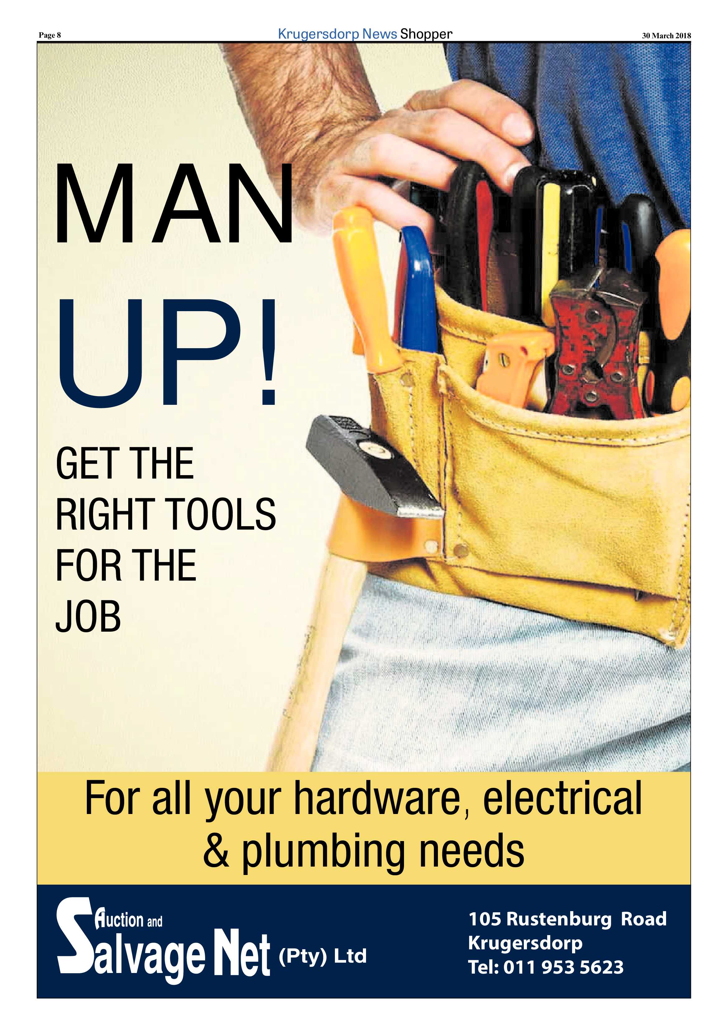 Krugersdorp News Shopper 30 March 2018 page 8