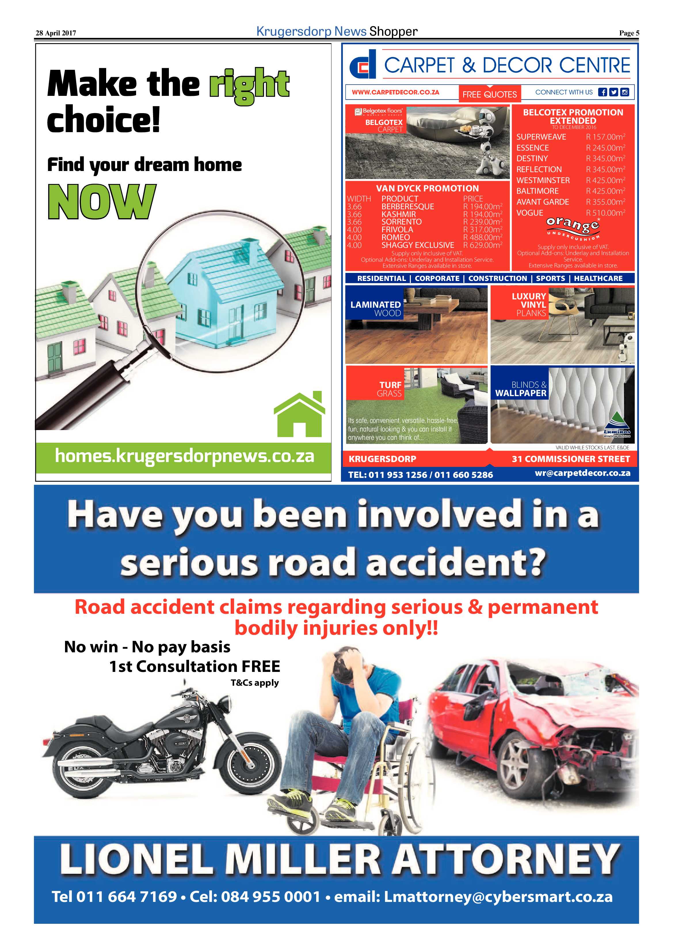 Krugersdorp News Shopper April 2017 page 5
