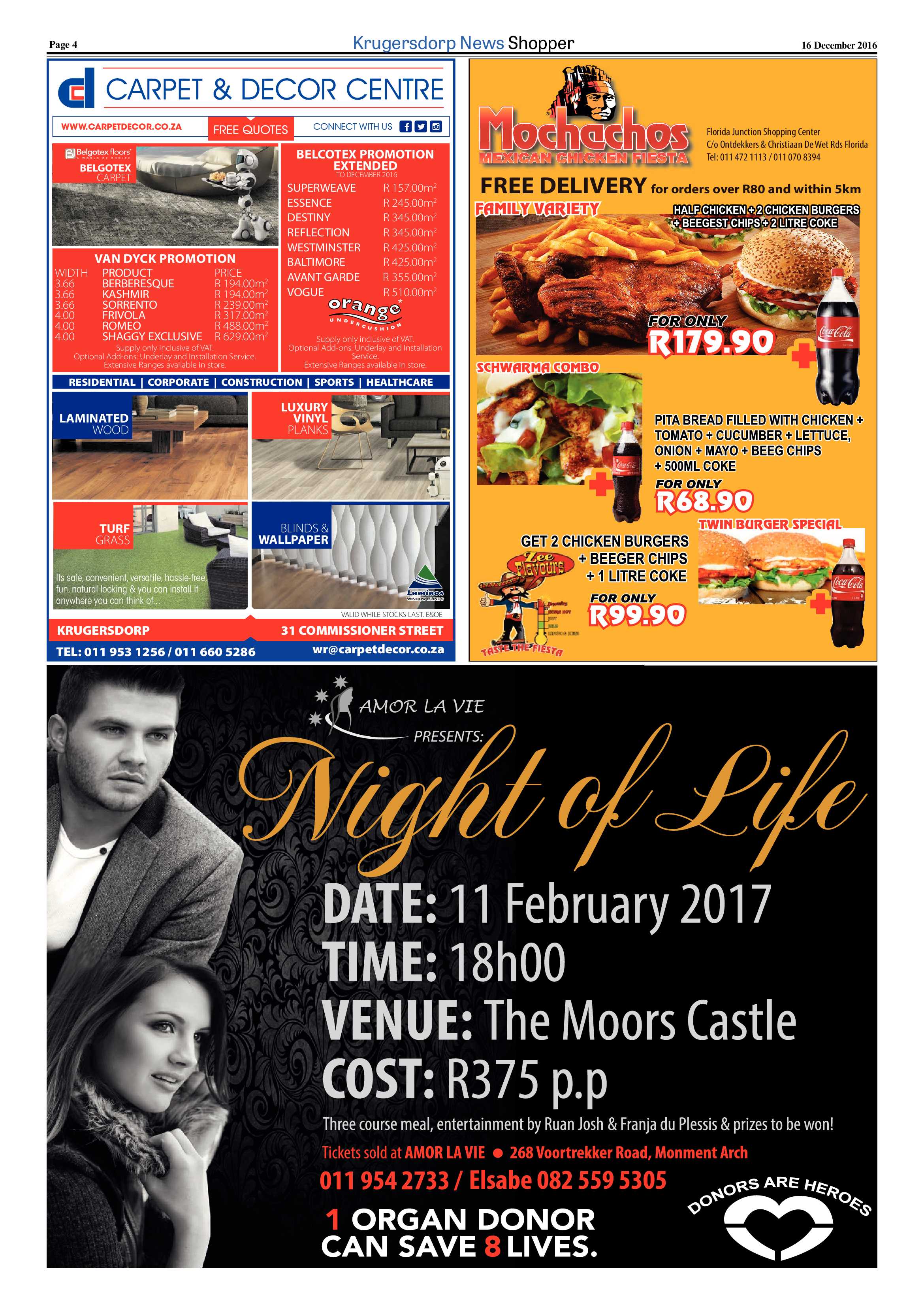 Krugersdorp News Shopper December 2016 page 4