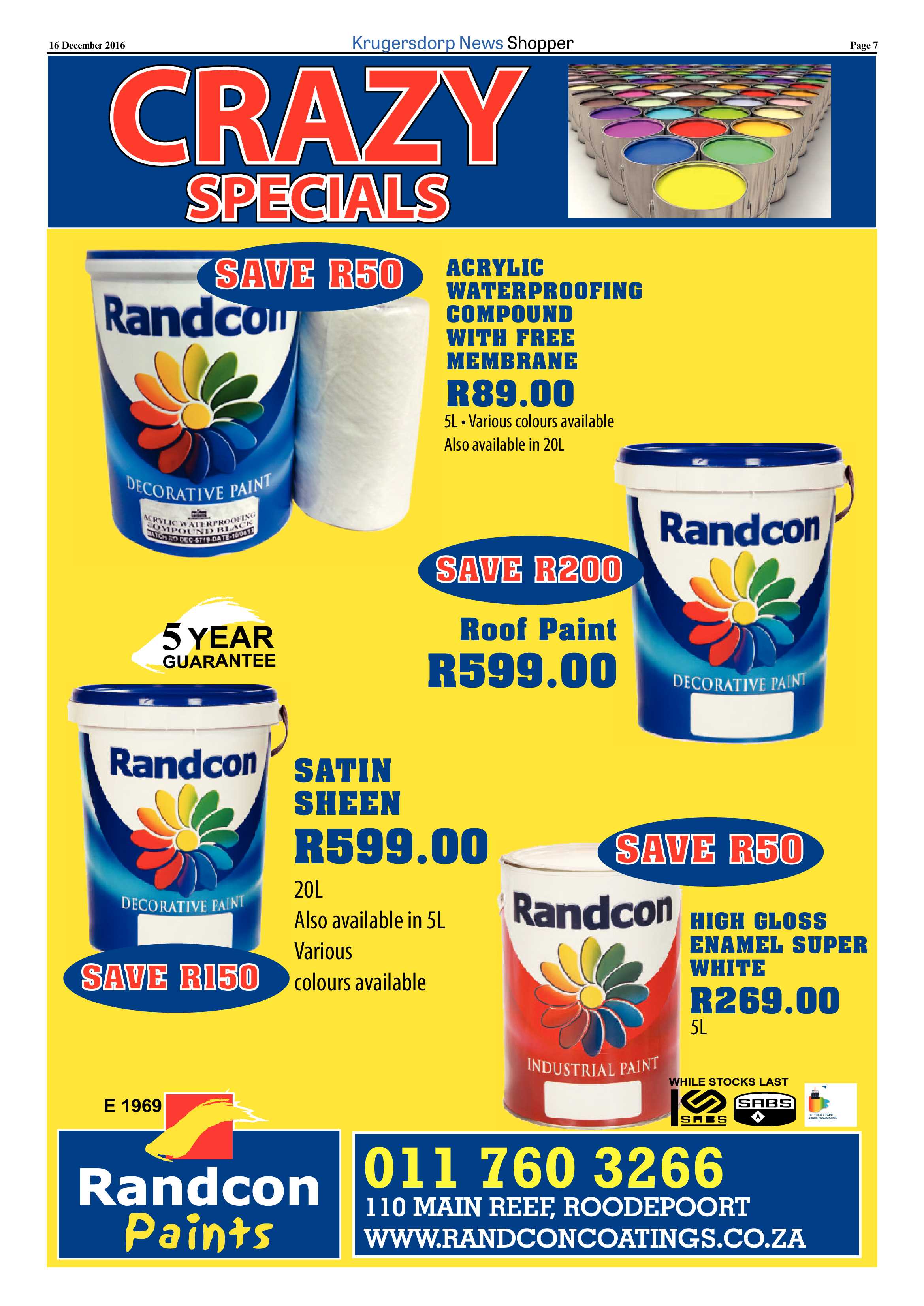 Krugersdorp News Shopper December 2016 page 7