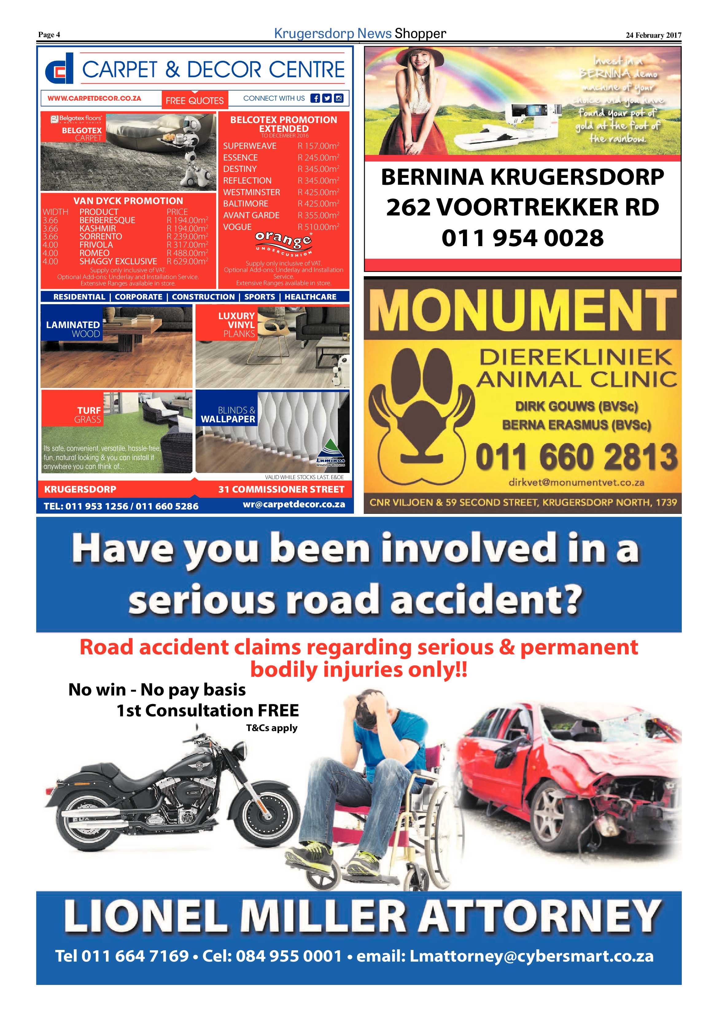 Krugersdorp News Shopper February 2017 page 4