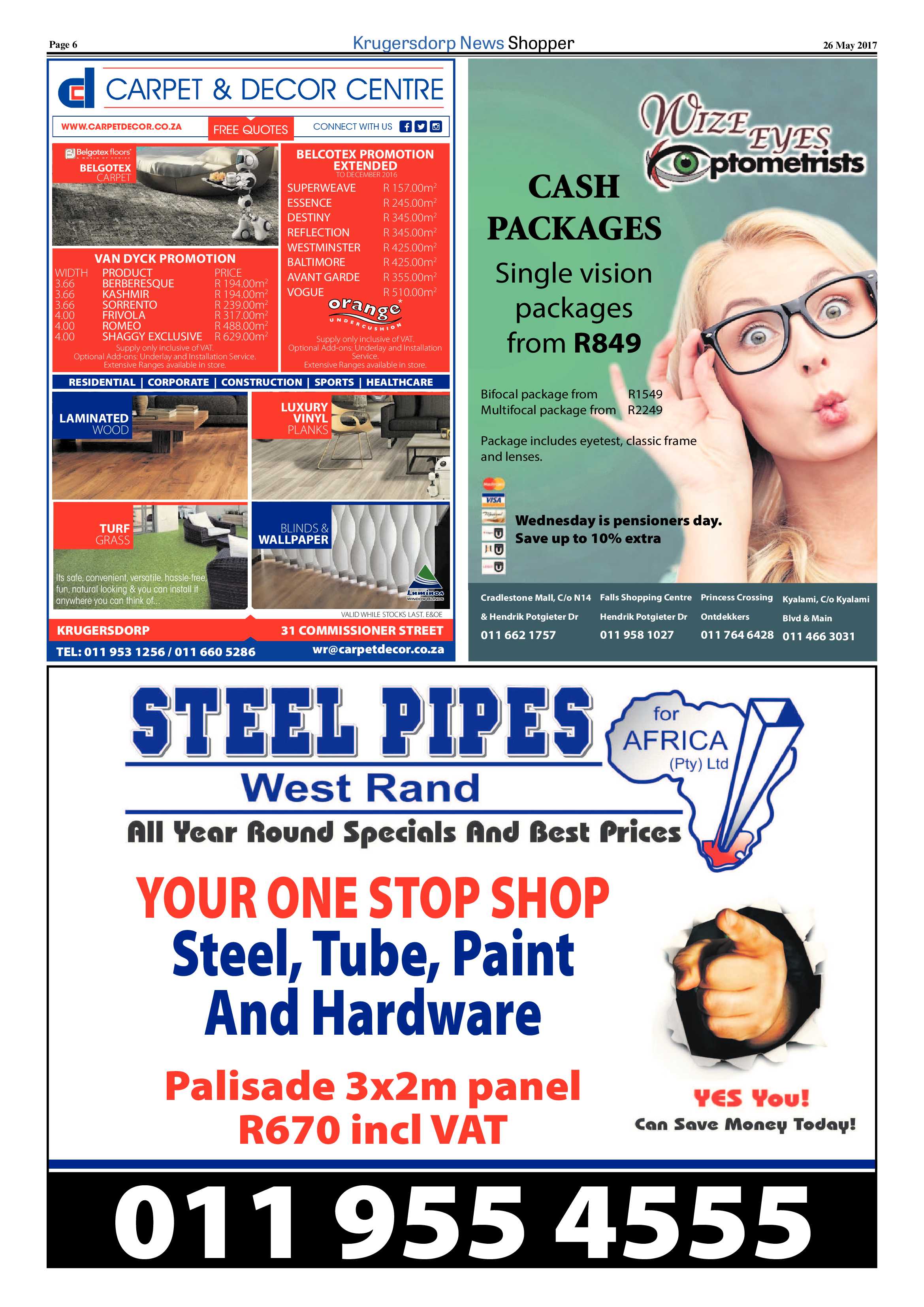 Krugersdorp News Shopper May 2017 page 6