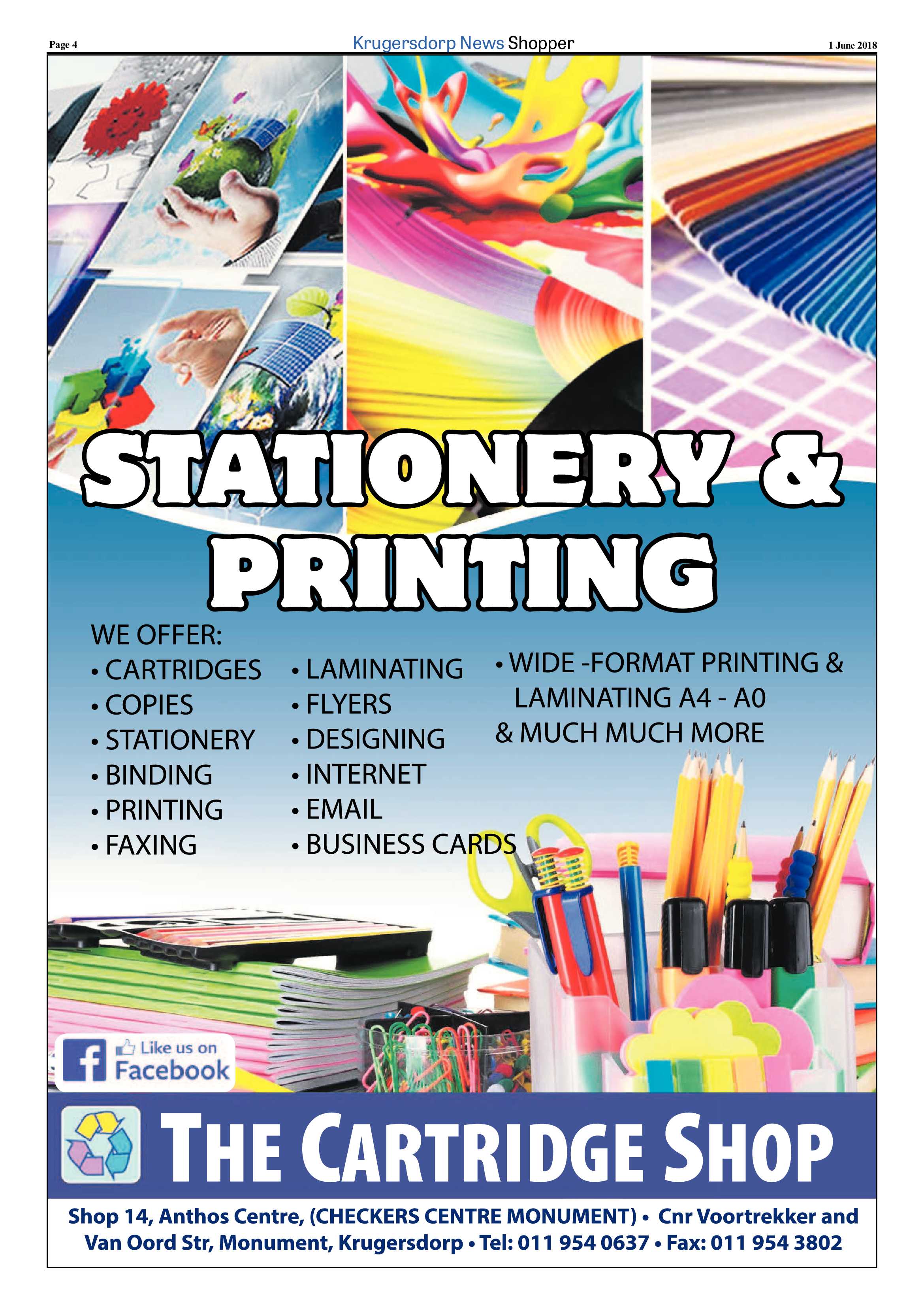 Krugersdorp News Shopper May 2018 page 4