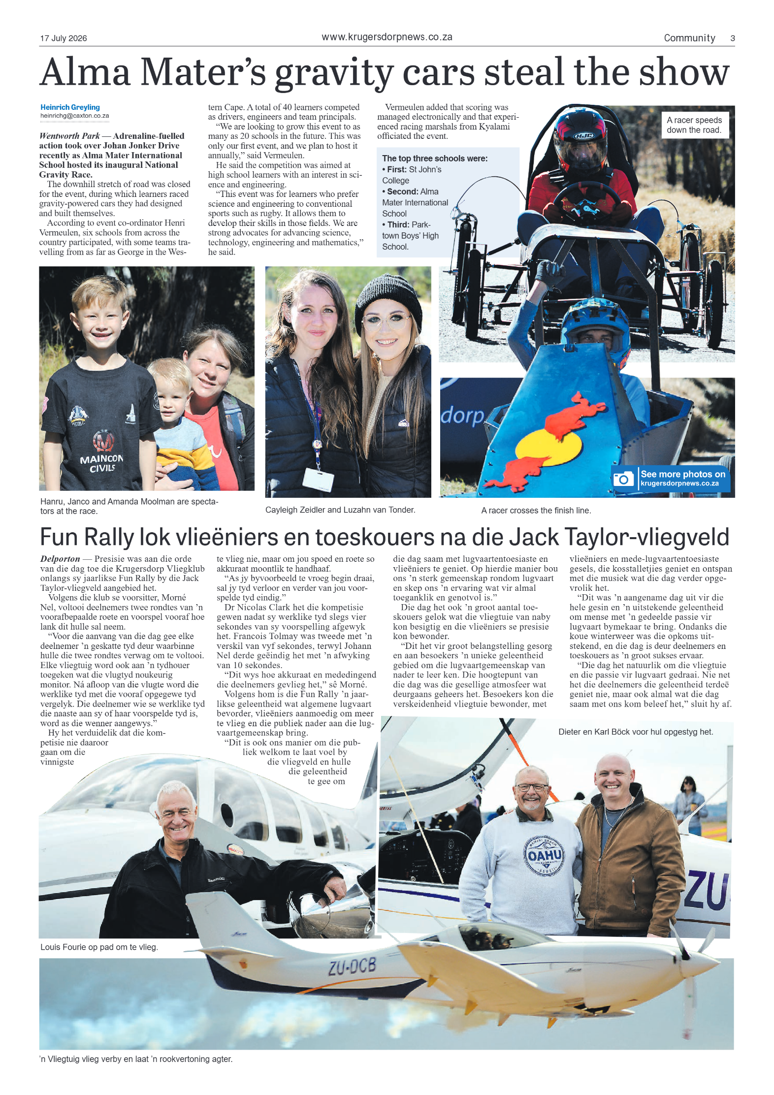 Krugersdorp News 17 July 2026 page 3