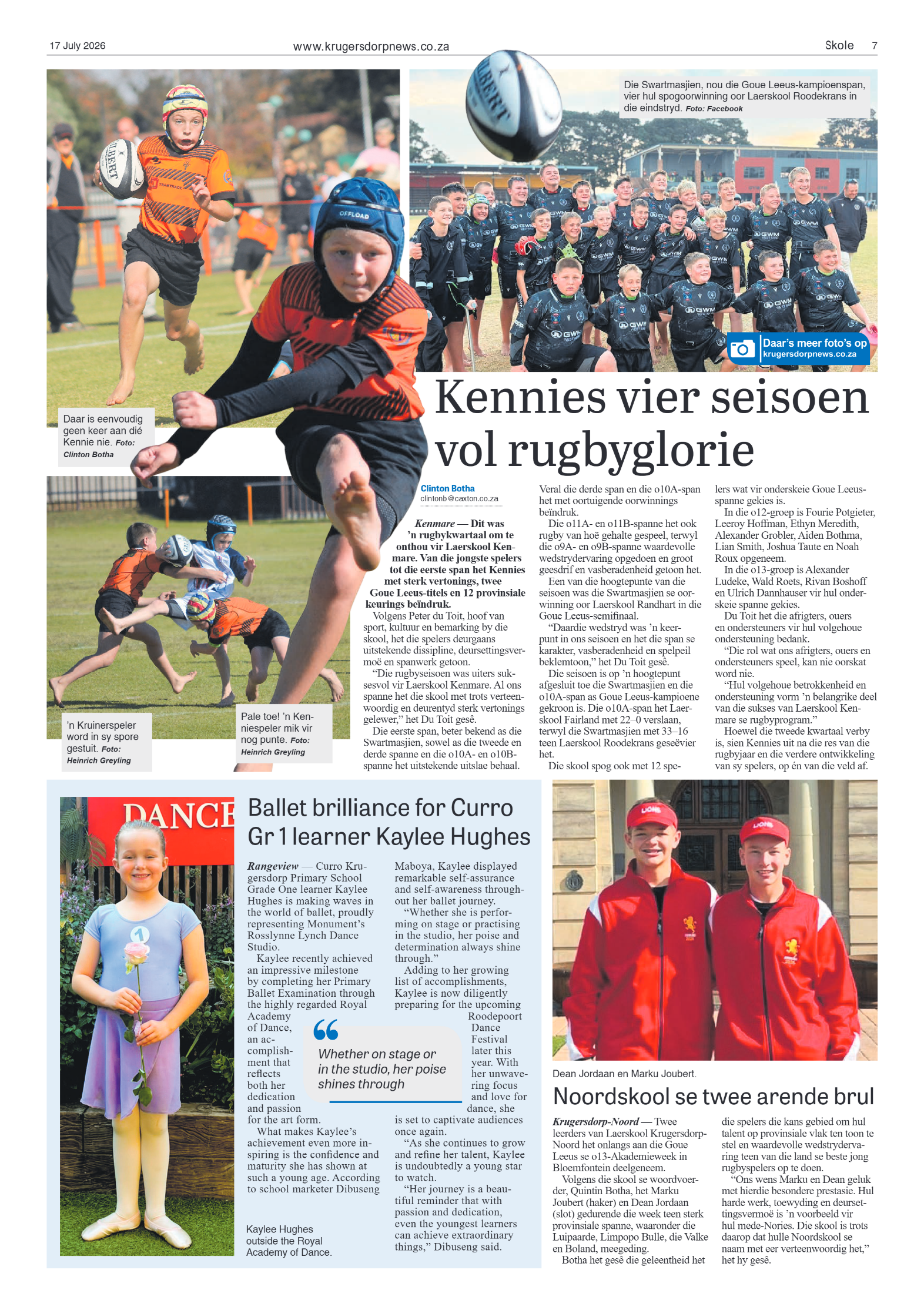 Krugersdorp News 17 July 2026 page 7